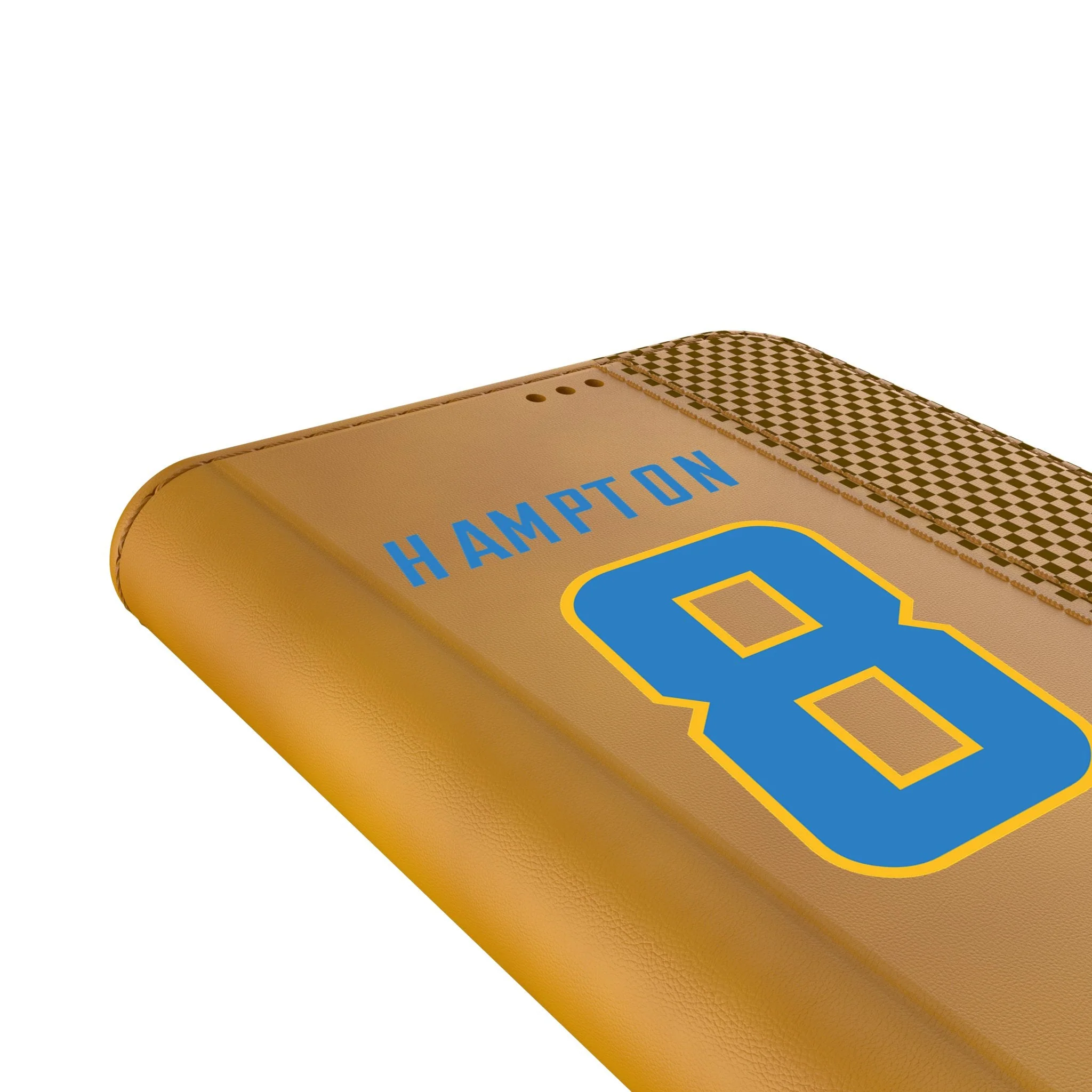 Omarion Hampton Los Angeles Chargers 8 Game Tactic Folio Phone Case for Samsung Galaxy - Image 5