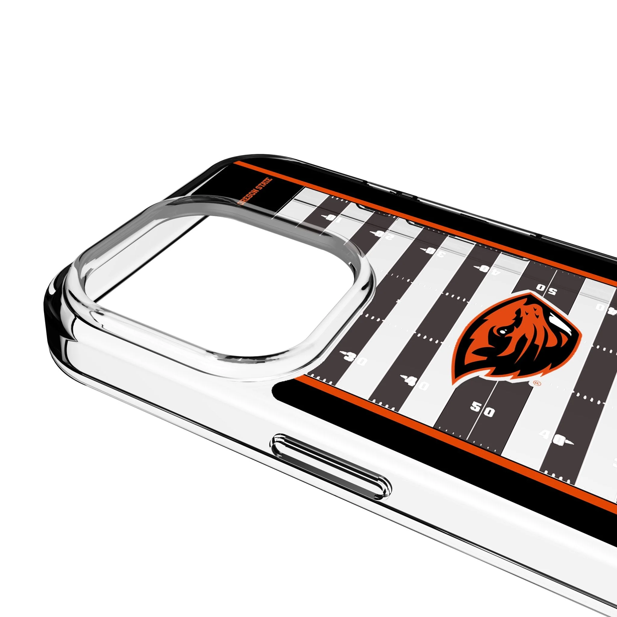 Oregon State University Beavers Field Clear Phone Case for Apple iPhone - Image 3