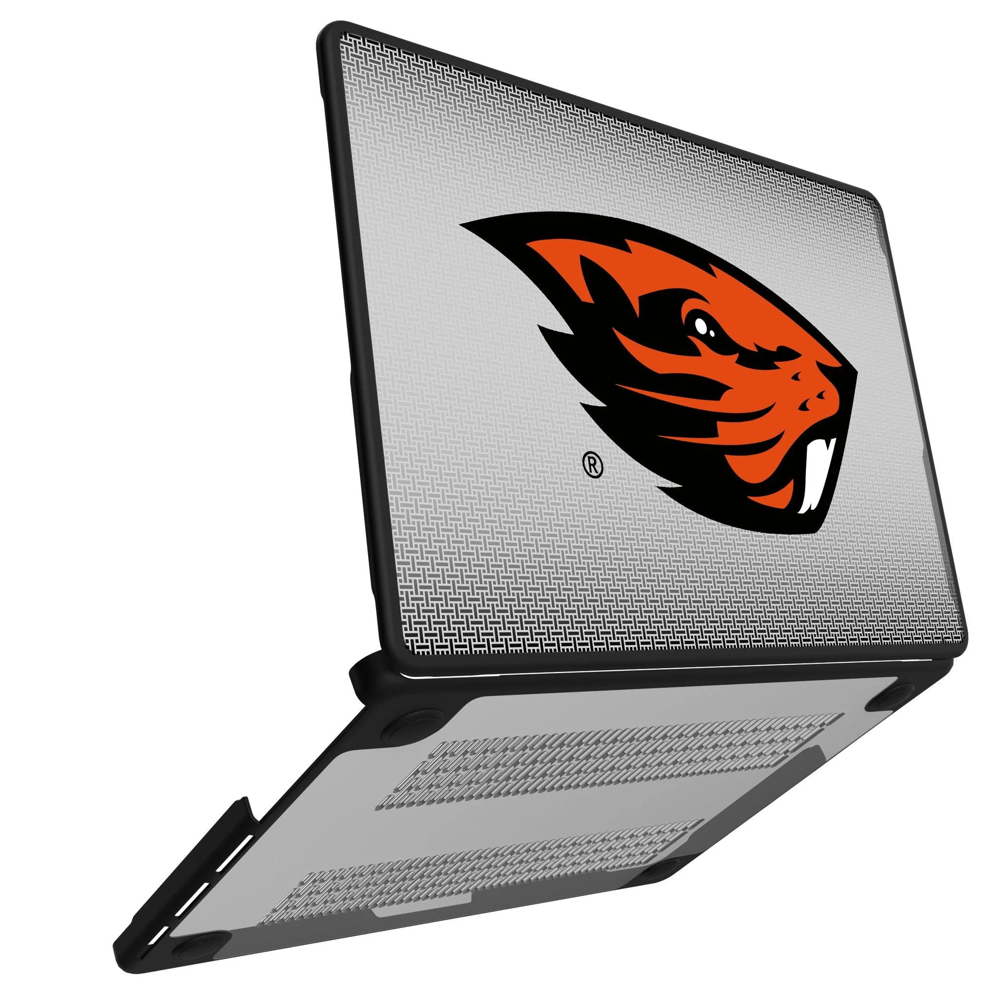 Oregon State University Beavers Linen Laptop Case for Apple MacBook - Image 2