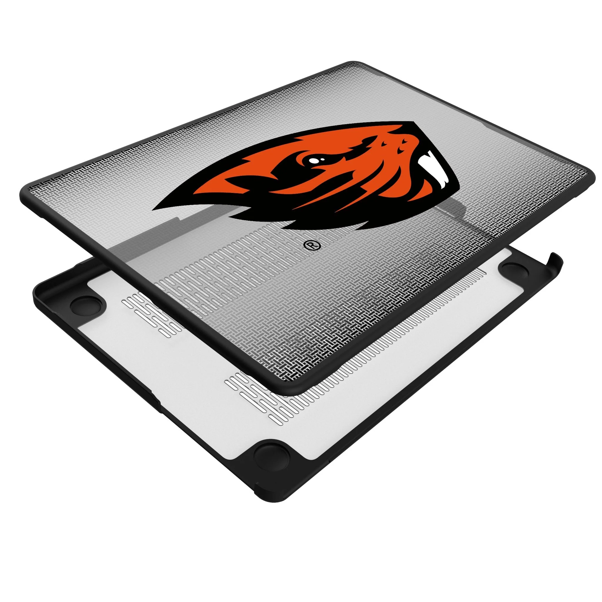 Oregon State University Beavers Linen Laptop Case for Apple MacBook - Image 4