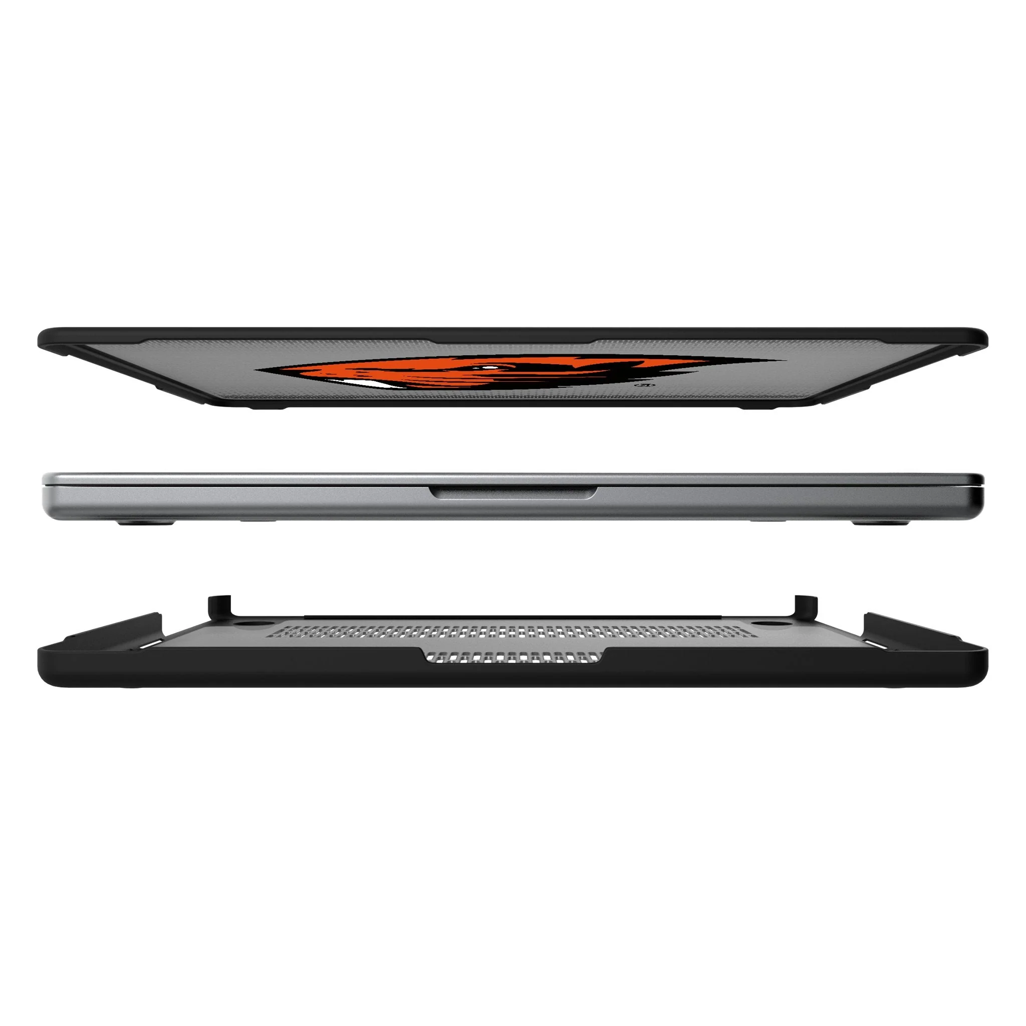 Oregon State University Beavers Linen Laptop Case for Apple MacBook - Image 7