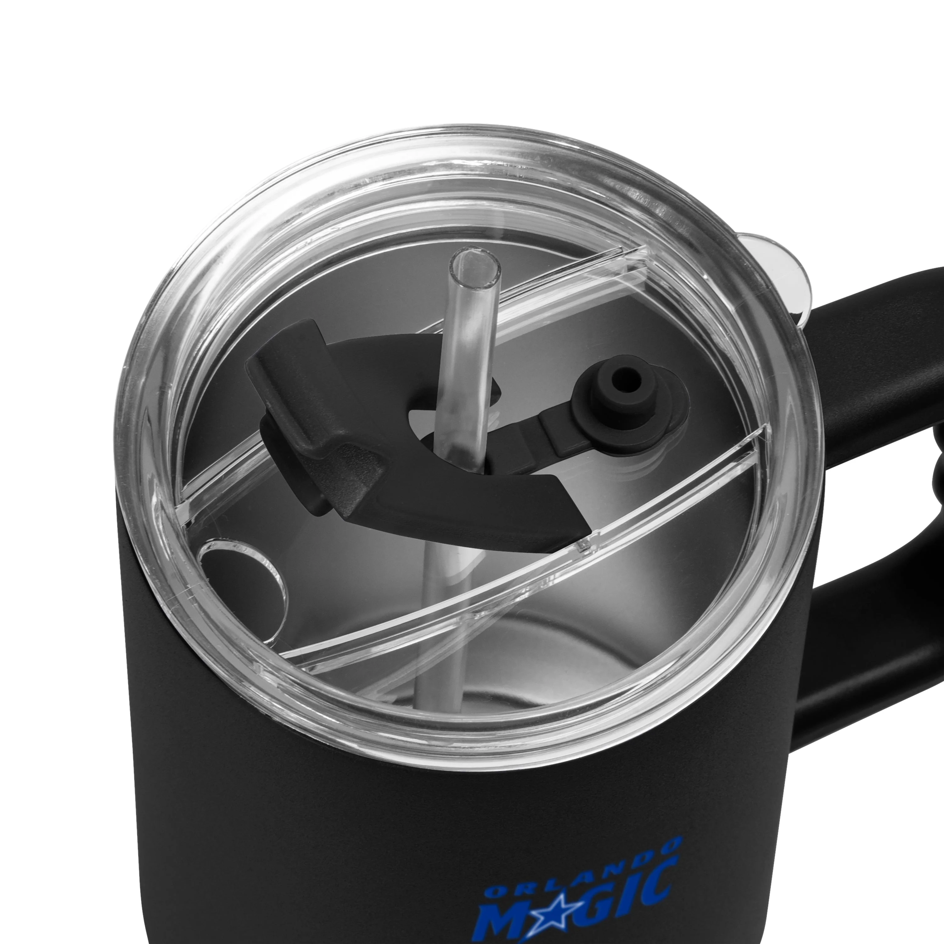Orlando Magic Black 40oz Flipside Powder Coat Tumbler - Image 4