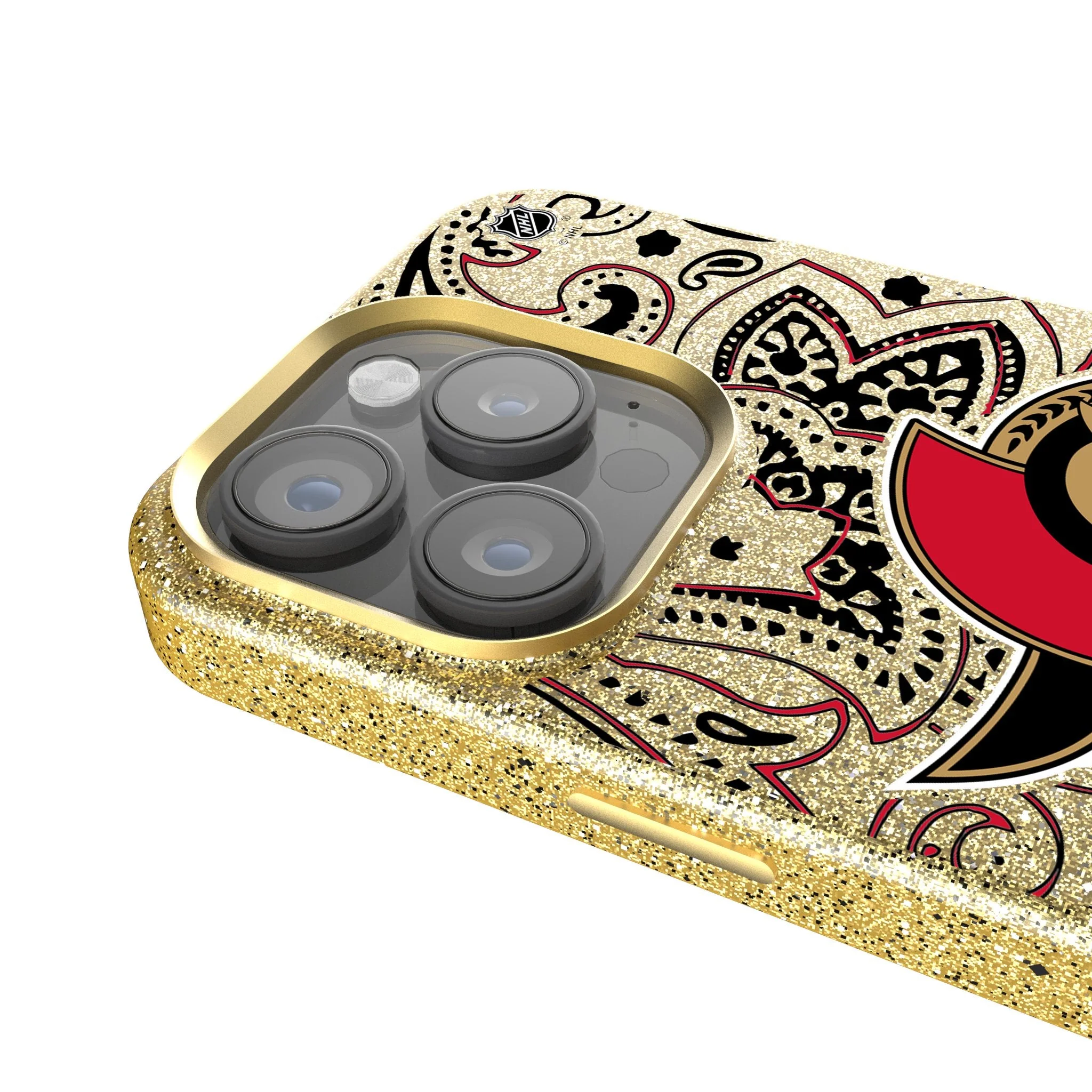 Ottawa Senators Paisley Bling Phone Case - Image 4