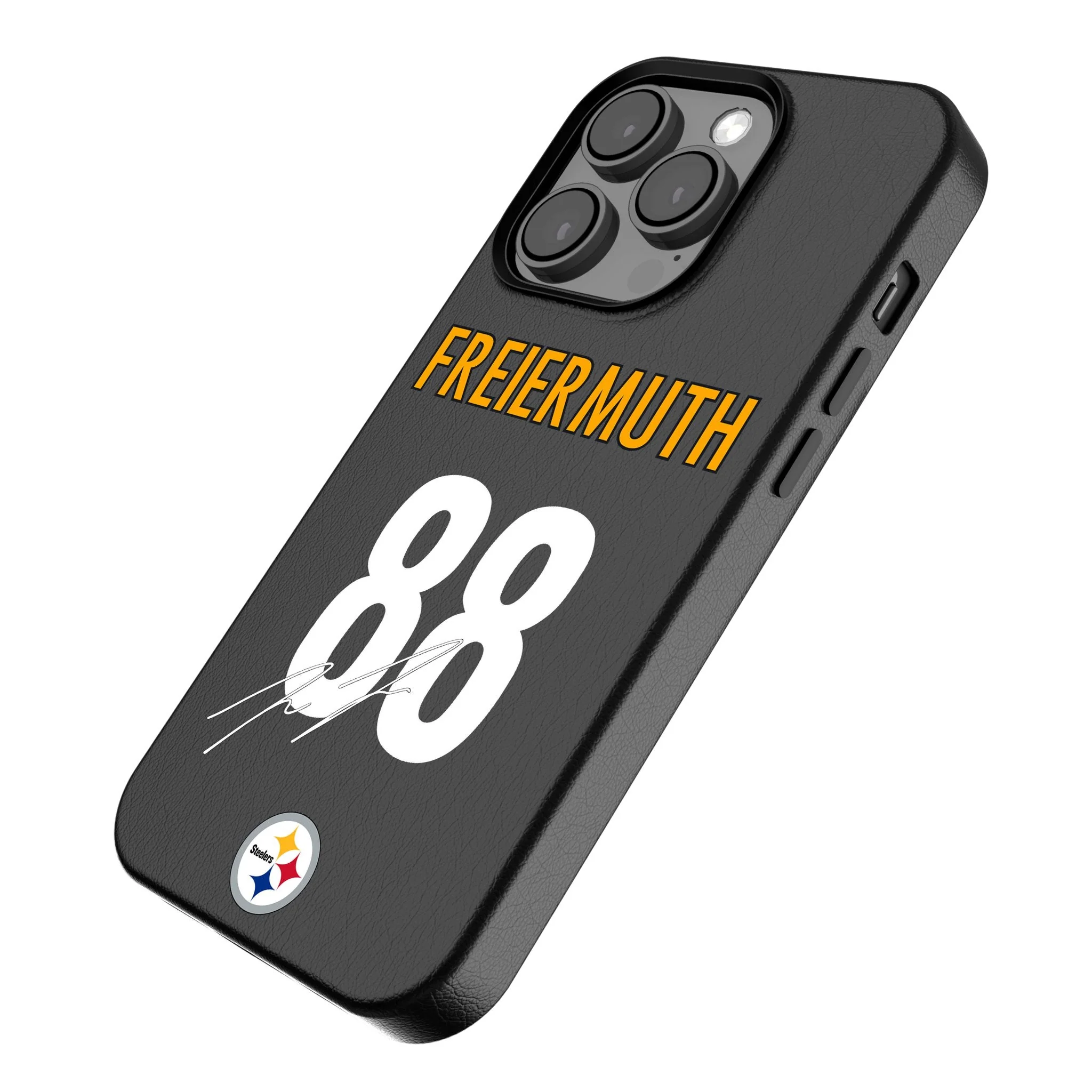 Pat Freiermuth Pittsburgh Steelers 88 Ready MagSafe Compatible Phone Case for Apple iPhone - Image 2