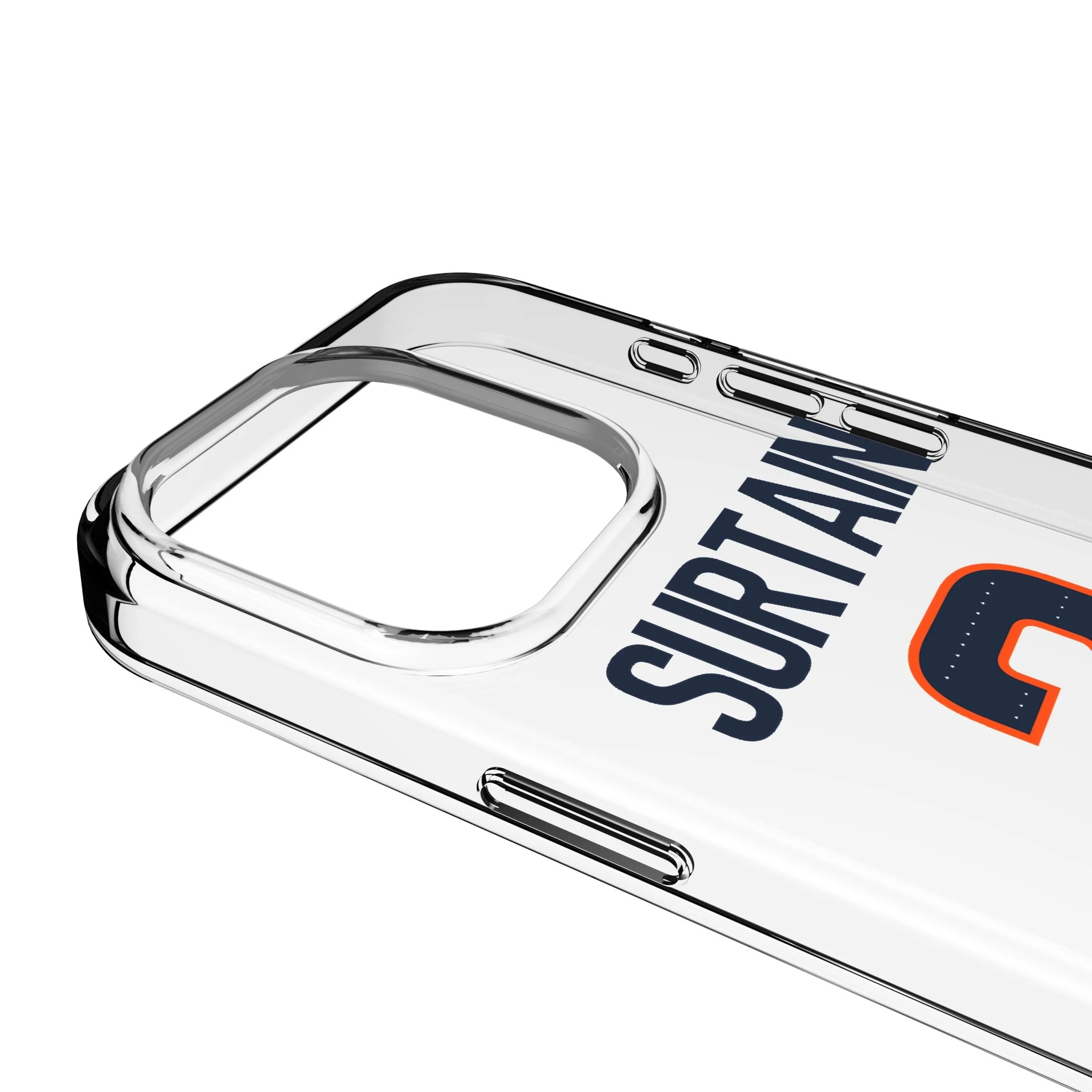 Pat Surtain II Denver Broncos 2 Game Tactic Clear Phone Case for Apple iPhone - Image 3