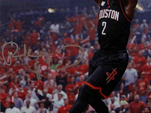 Patrick Beverley Autographed Rockets 8x10 Dunking Photo- TriStar Authenticated - Image 2