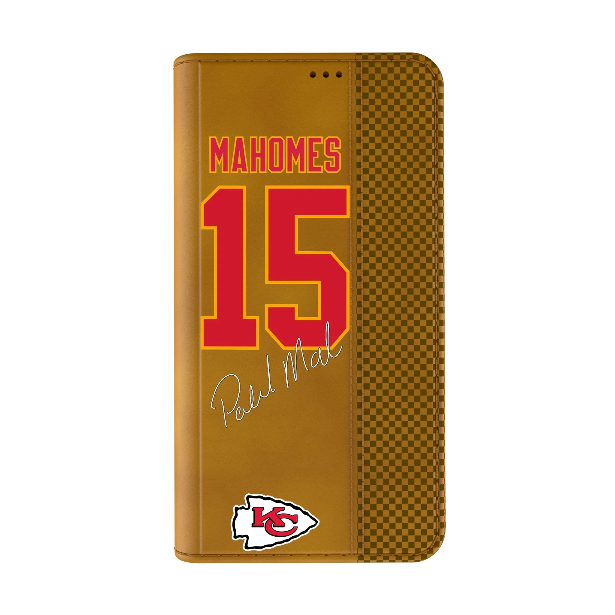 Patrick Mahomes Kansas City Chiefs 15 Game Tactic Folio Phone Case for Apple iPhone - Image 2