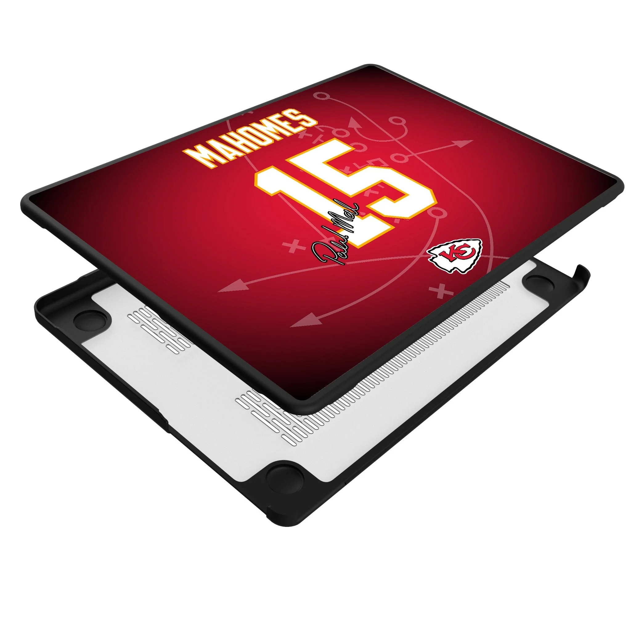 Patrick Mahomes Kansas City Chiefs 15 Game Tactic Laptop Case for Apple MacBook - Image 4