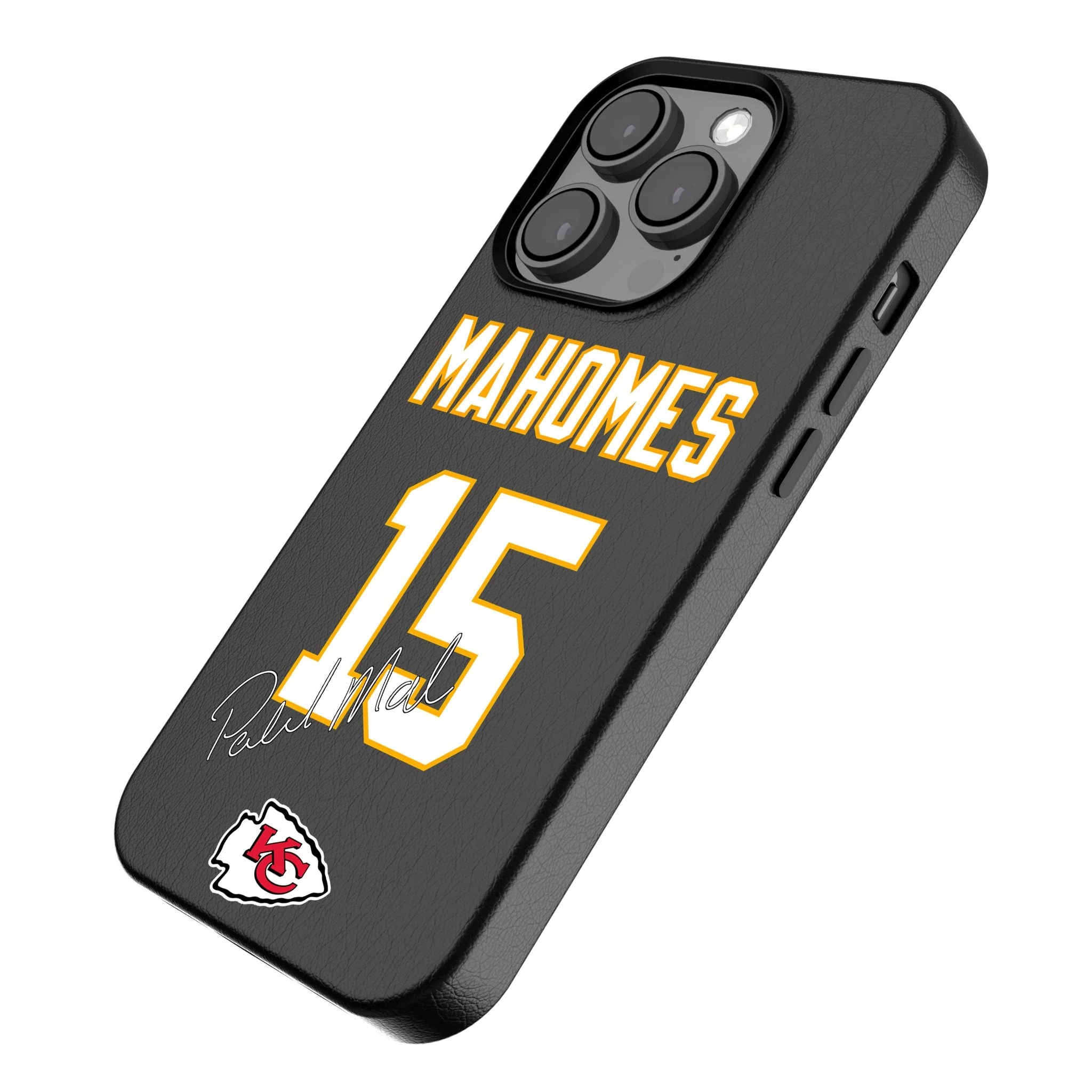 Patrick Mahomes Kansas City Chiefs 15 Ready MagSafe Compatible Phone Case for Apple iPhone - Image 2