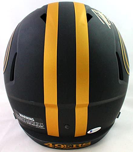 Patrick Willis Autographed 49ers Eclipse Speed Full Size Helmet- Beckett W Gold - Image 3