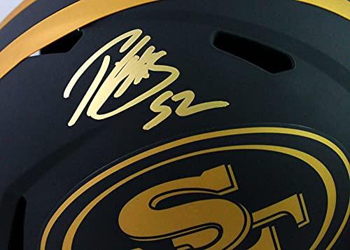 Patrick Willis Autographed 49ers Eclipse Speed Full Size Helmet- Beckett W Gold - Image 5