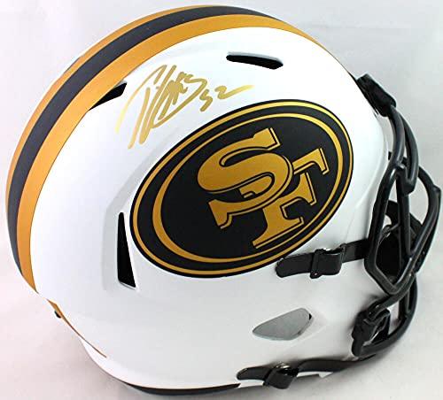 Patrick Willis Autographed 49ers Lunar Speed Full Size Helmet- Beckett W Gold