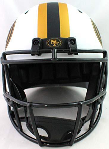 Patrick Willis Autographed 49ers Lunar Speed Full Size Helmet- Beckett W Gold - Image 4
