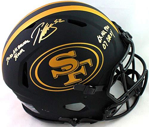Patrick Willis Signed 49ers Eclipse Authentic FS Helmet w/ 3 Insc- Beckett WGld