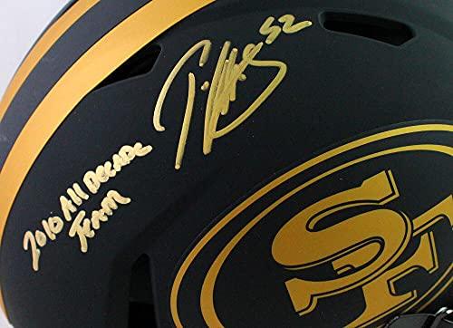 Patrick Willis Signed 49ers Eclipse Authentic FS Helmet w/ 3 Insc- Beckett WGld - Image 6