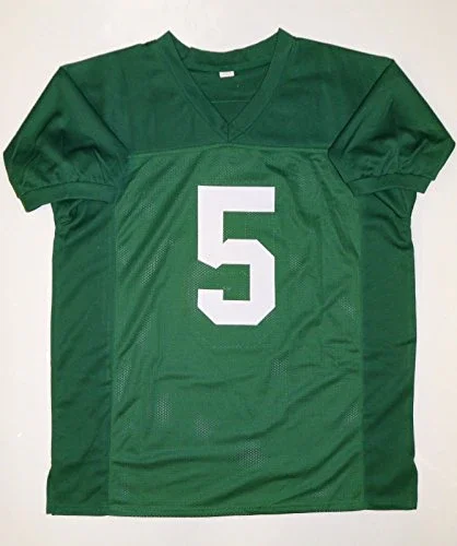 Paul Hornung Signed / Autographed Green Jersey with 59 Heisman and JSA W - Image 4