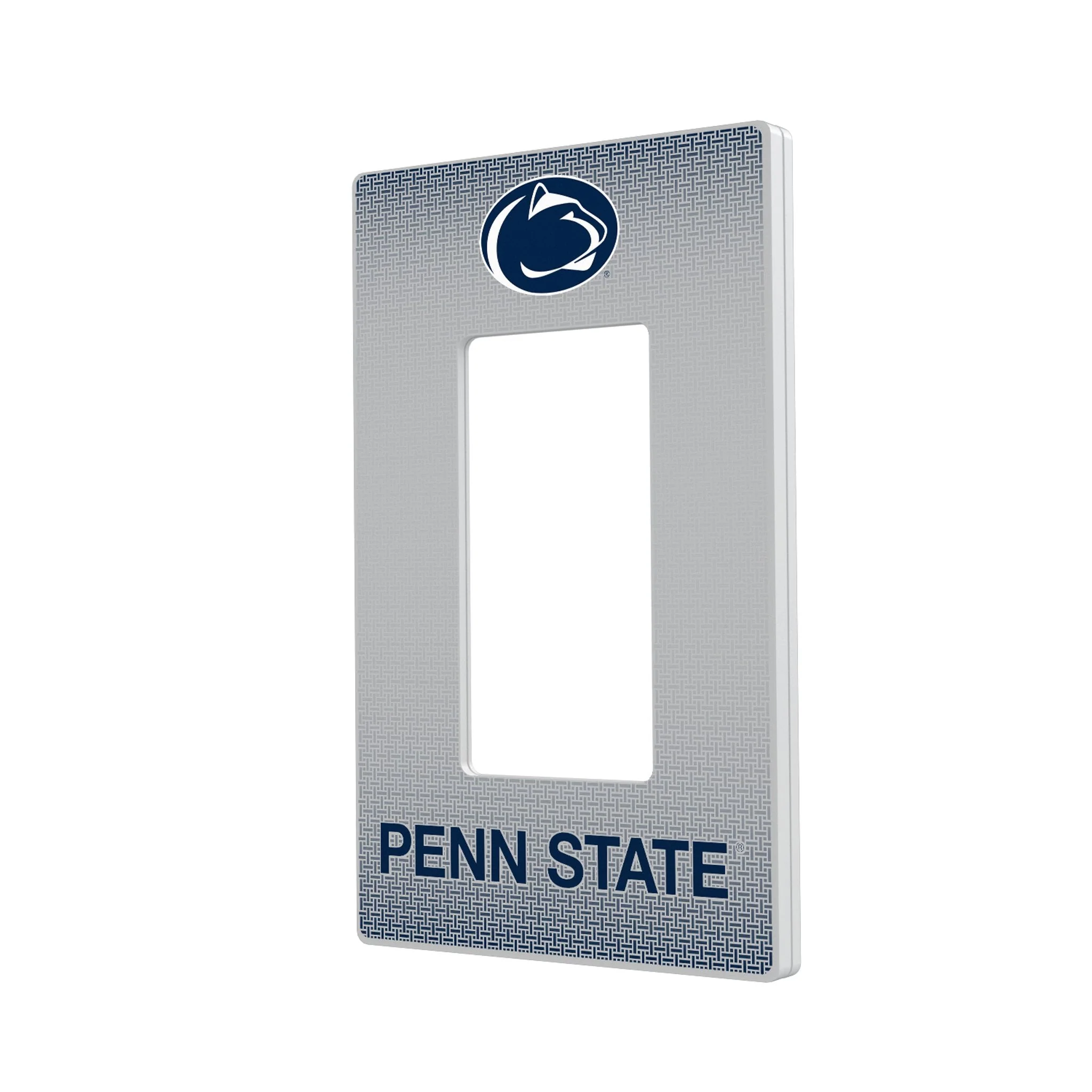 Pennsylvania State University Nittany Lions Linen Hidden-Screw Light Switch Plate - Image 2