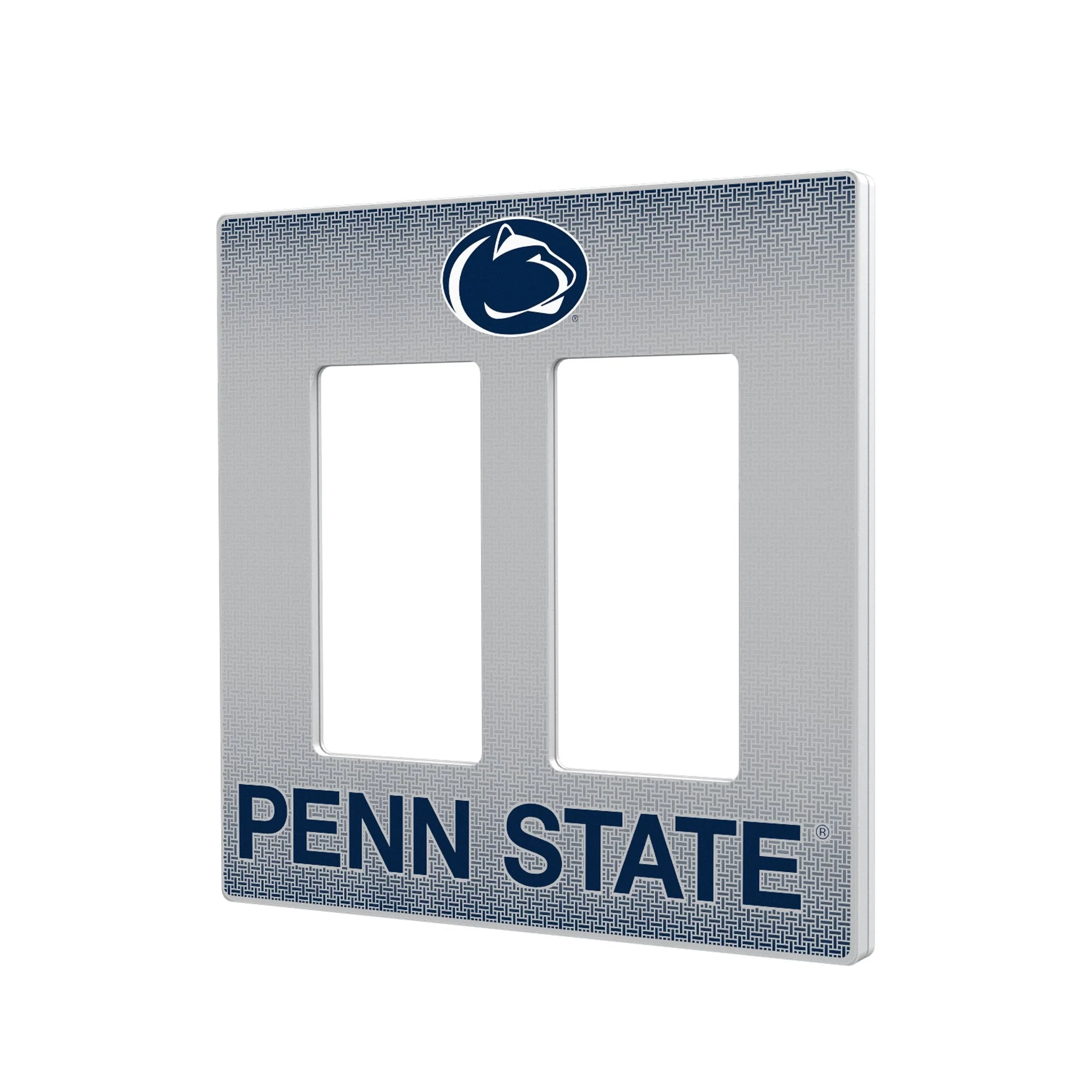Pennsylvania State University Nittany Lions Linen Hidden-Screw Light Switch Plate - Image 4