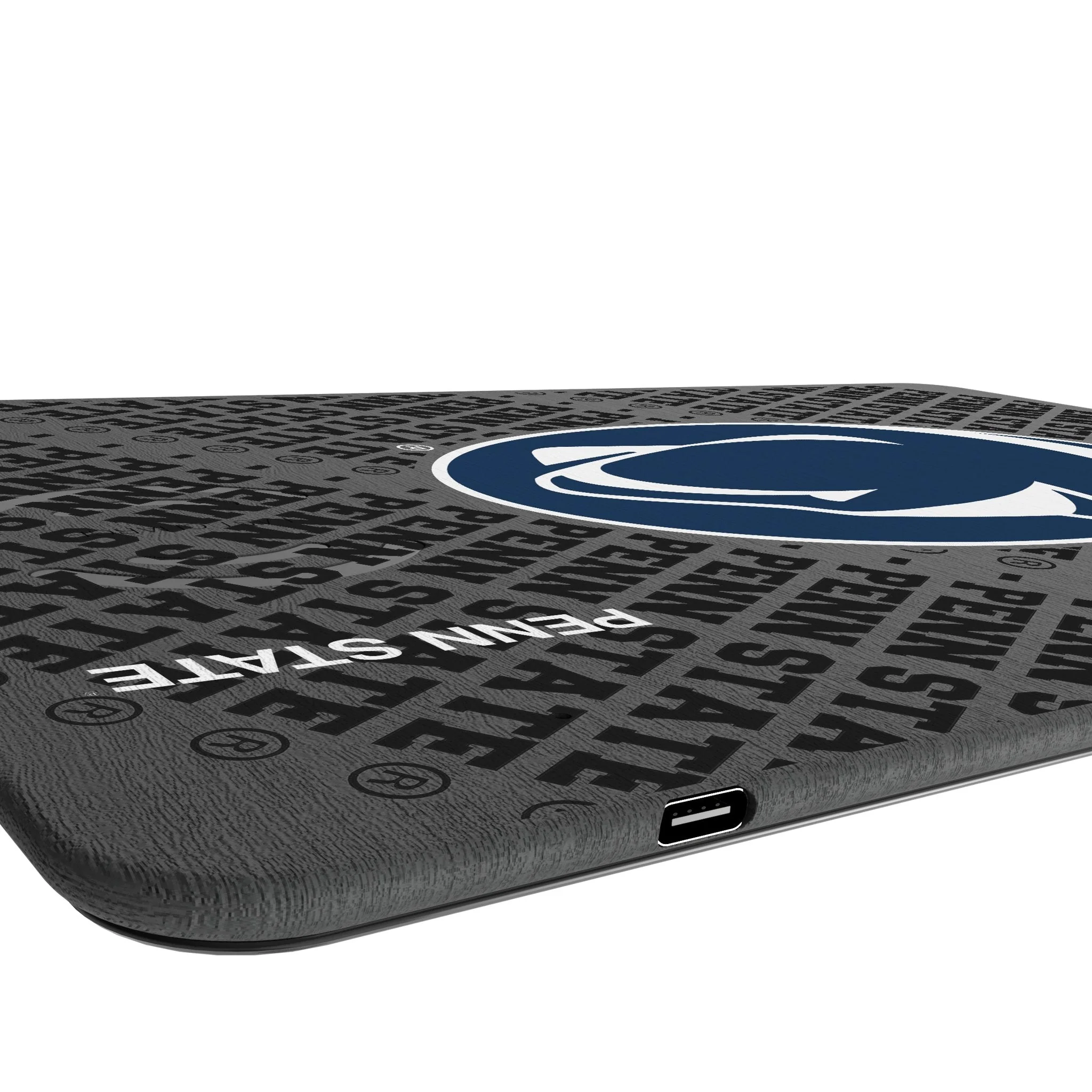 Pennsylvania State University Nittany Lions Monocolor Tilt 15-Watt Wireless Charger and Mouse Pad - Image 3
