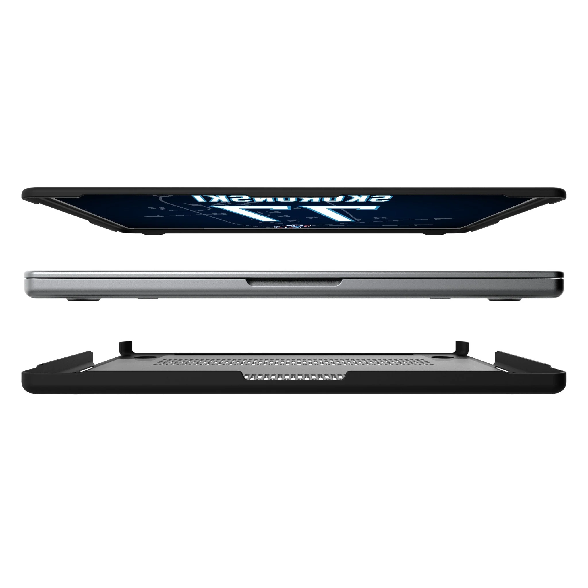 Peter Skoronski Tennessee Titans 77 Game Tactic Laptop Case for Apple MacBook - Image 7