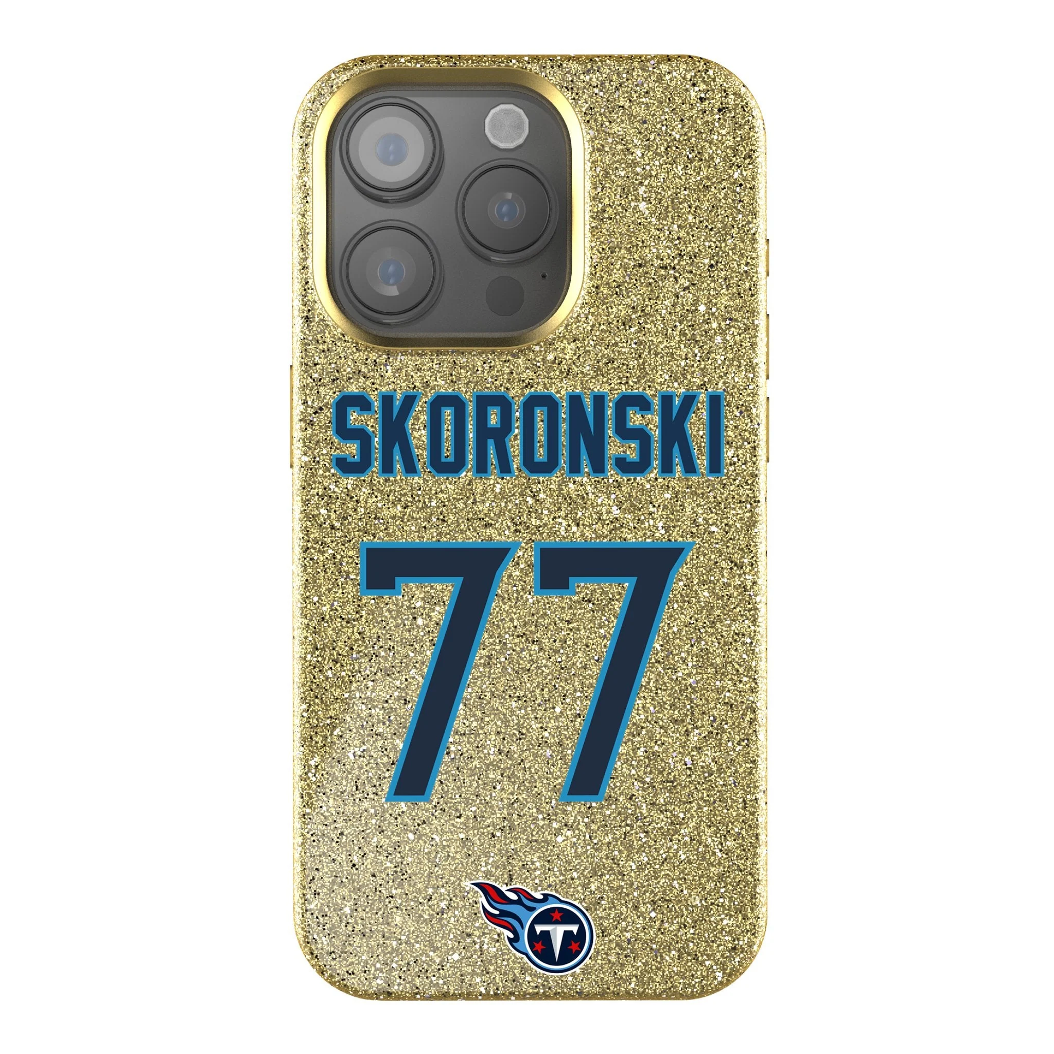 Peter Skoronski Tennessee Titans 77 Ready Bling Phone Case