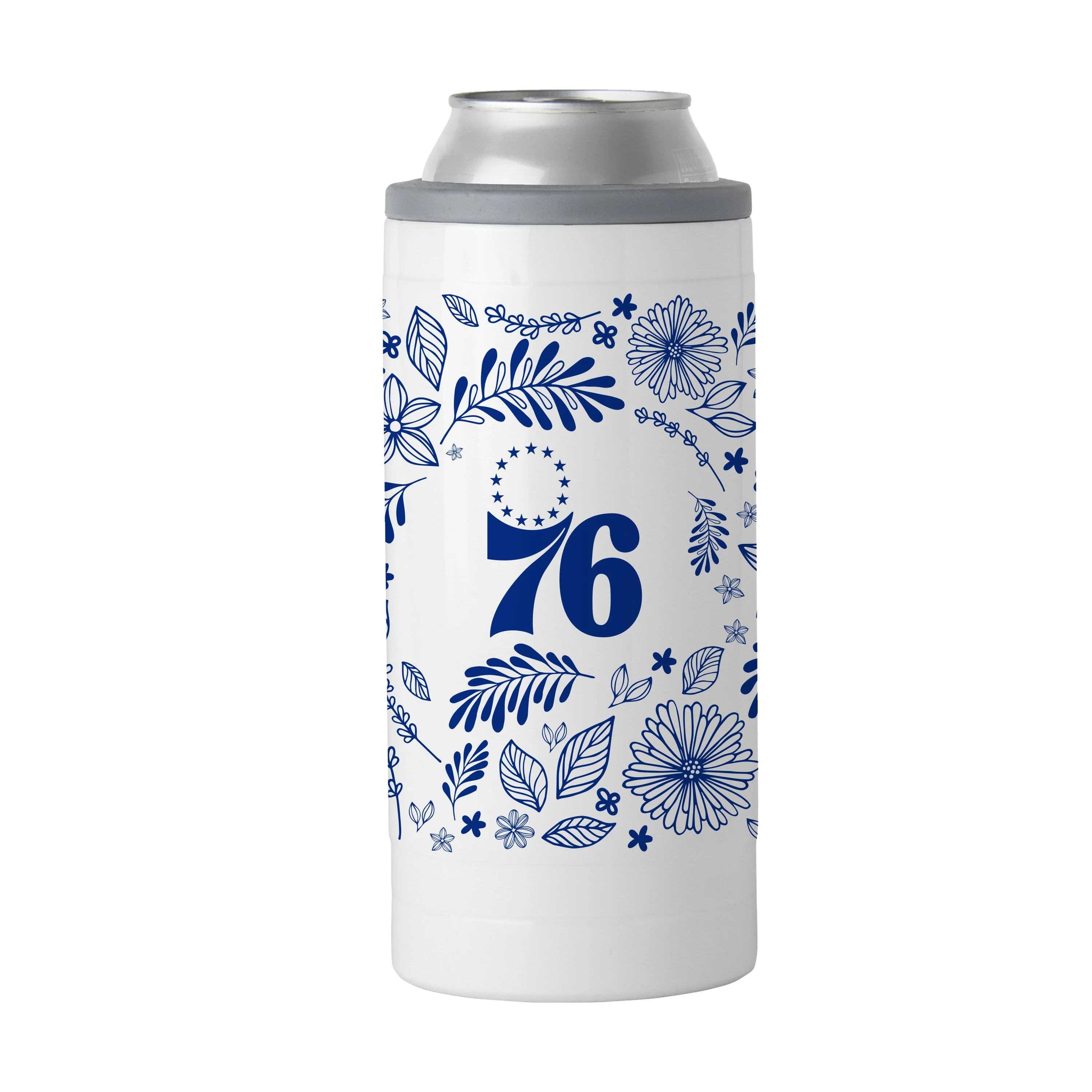 Philadelphia 76ers 12oz Botanical Slim Can Coolie - Image 2