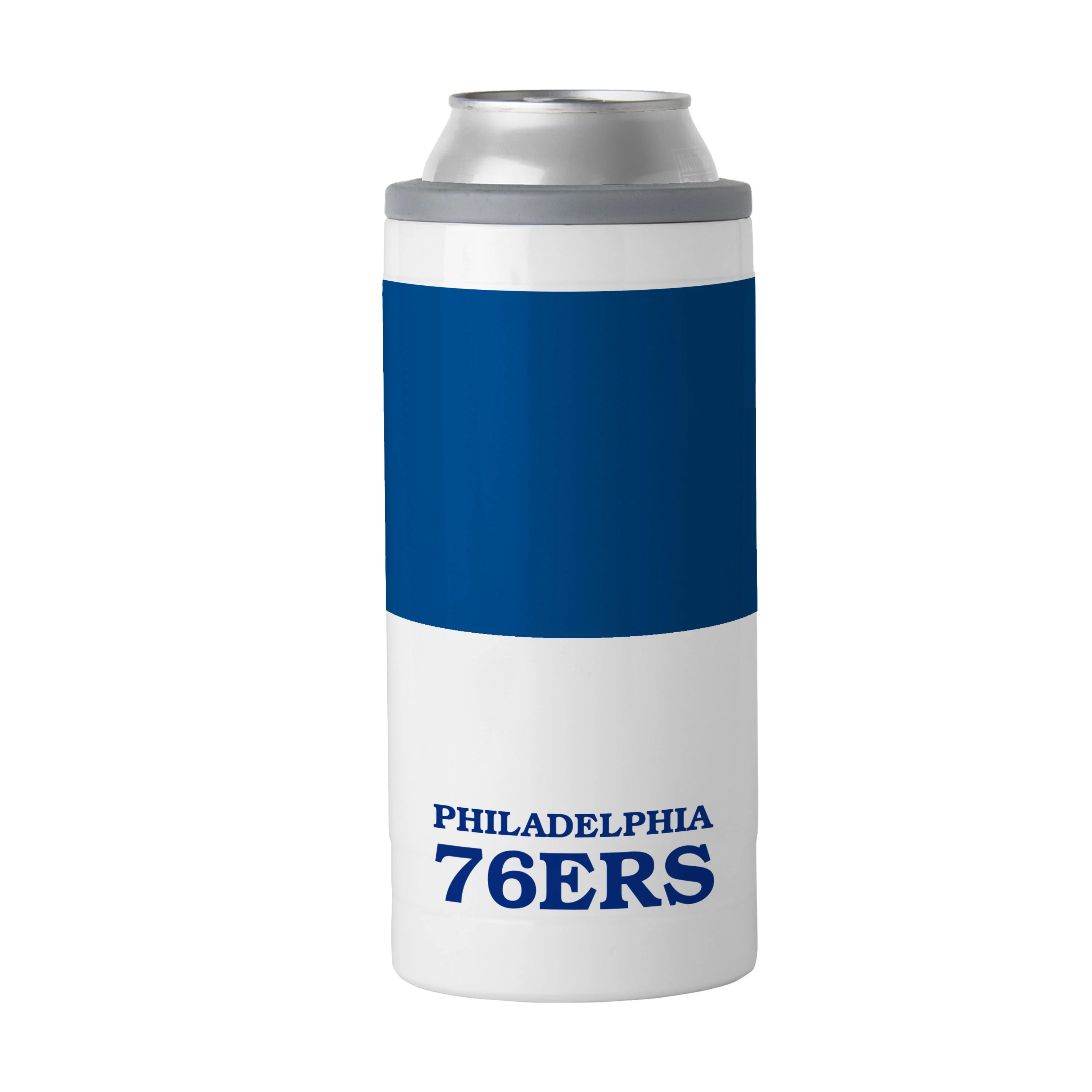 Philadelphia 76ers 12oz Colorblock Slim Can Coolie - Image 2
