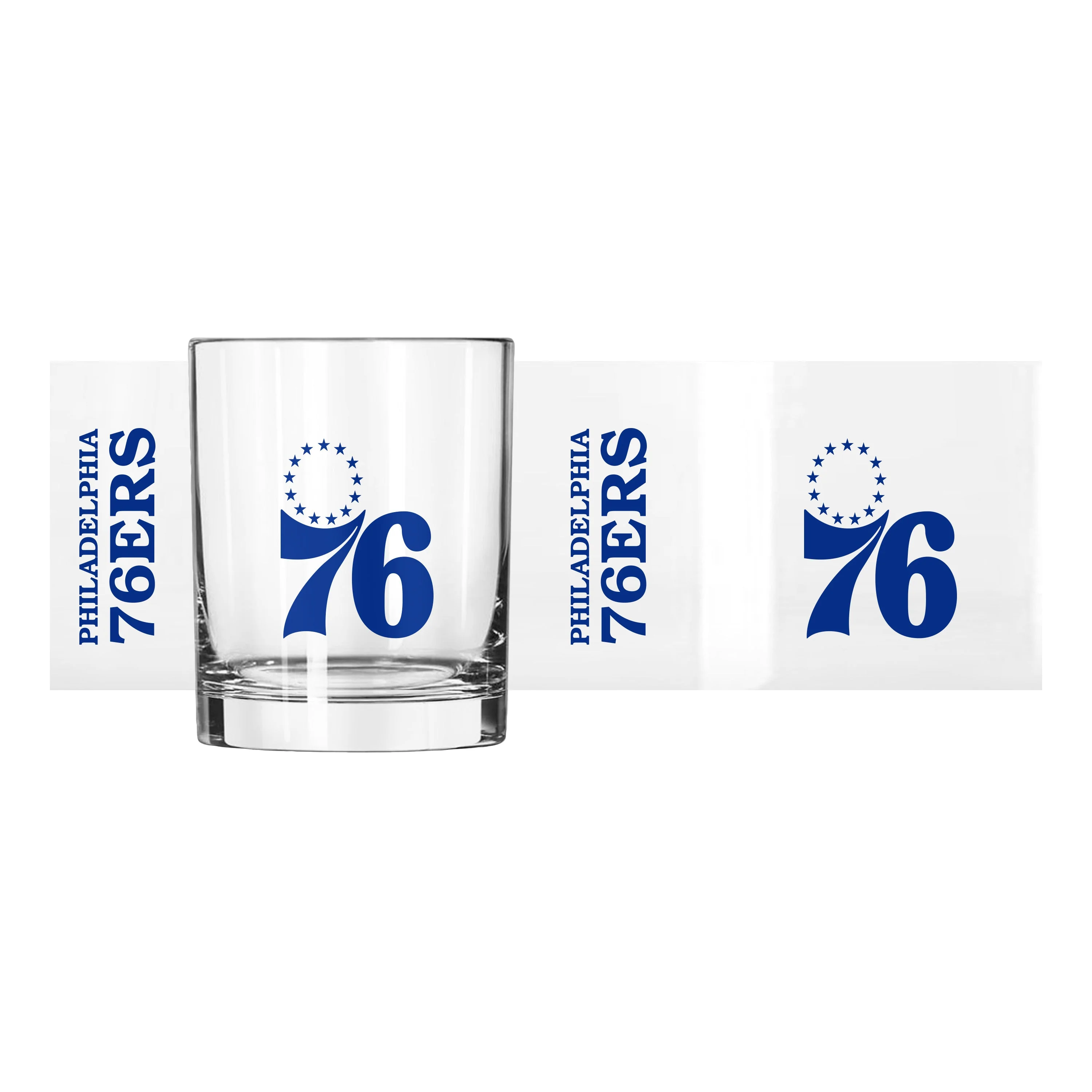 Philadelphia 76ers 14oz Gameday Rocks Glass - Image 2