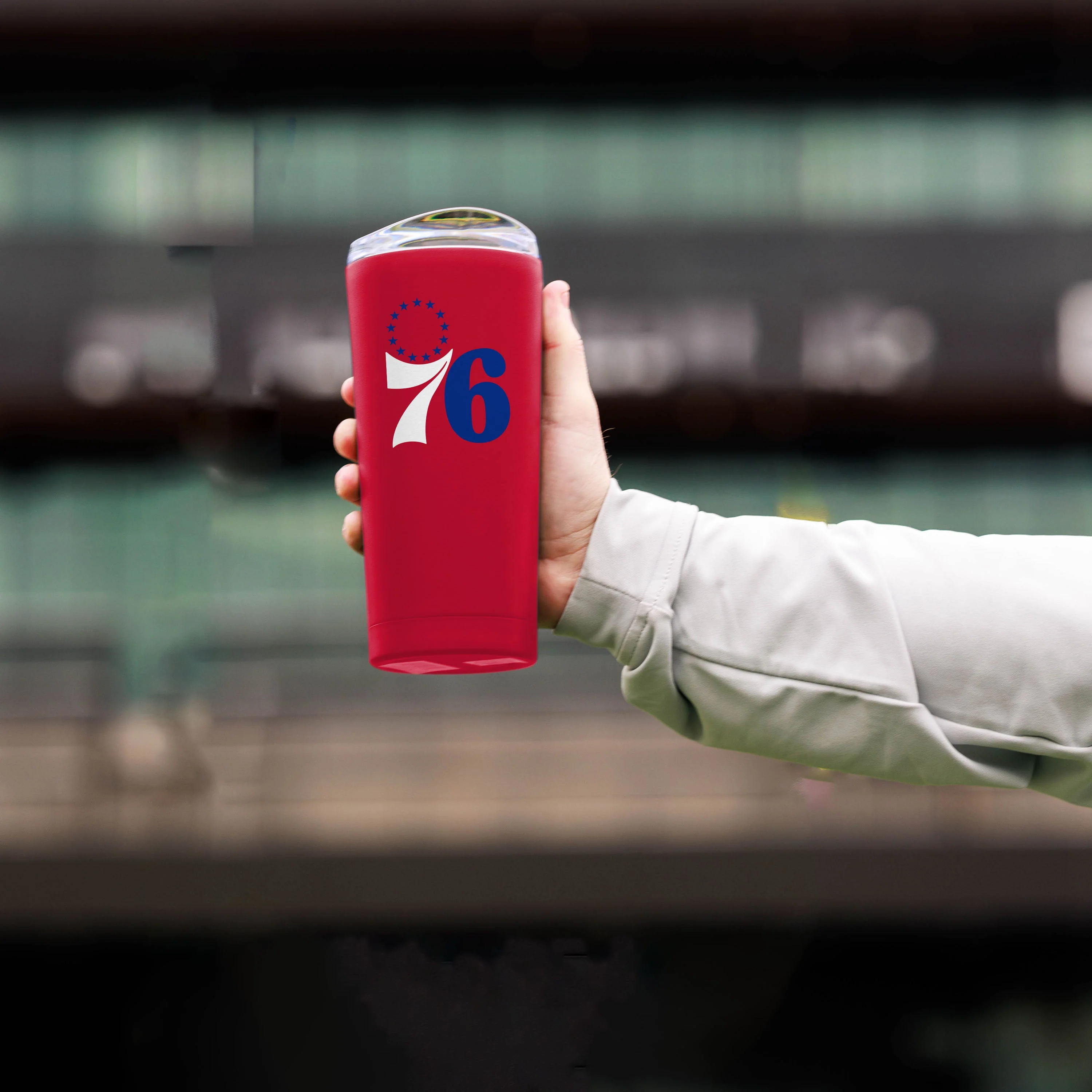 Philadelphia 76ers 20oz Flipside Powder Coat Tumbler - Image 3