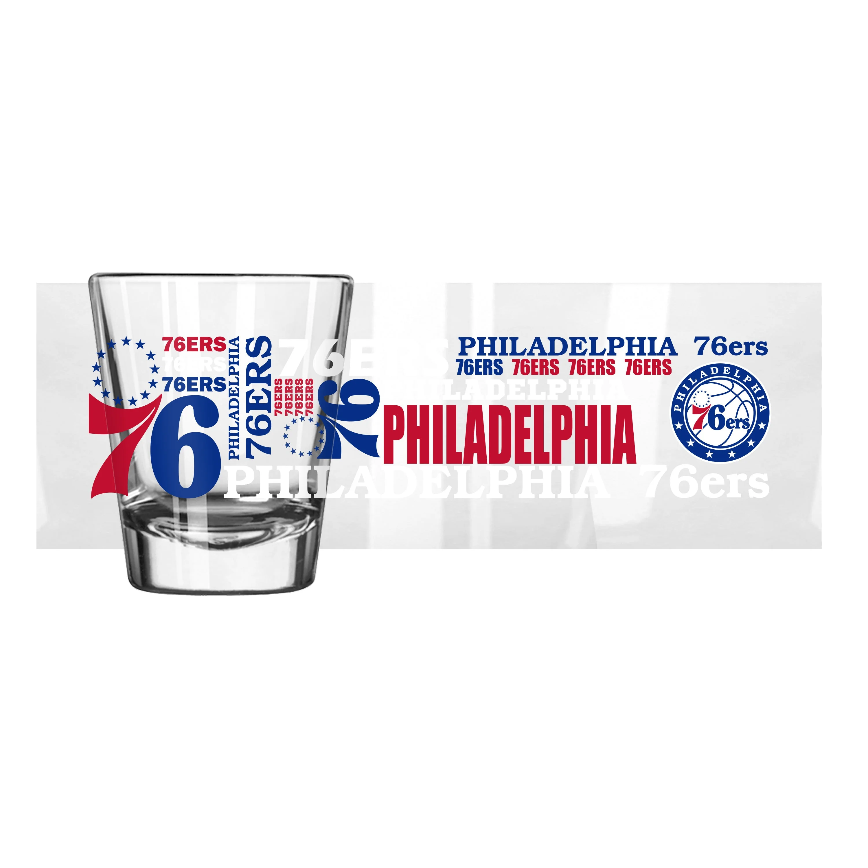 Philadelphia 76ers 2oz Spirit Shot Glass - Image 2