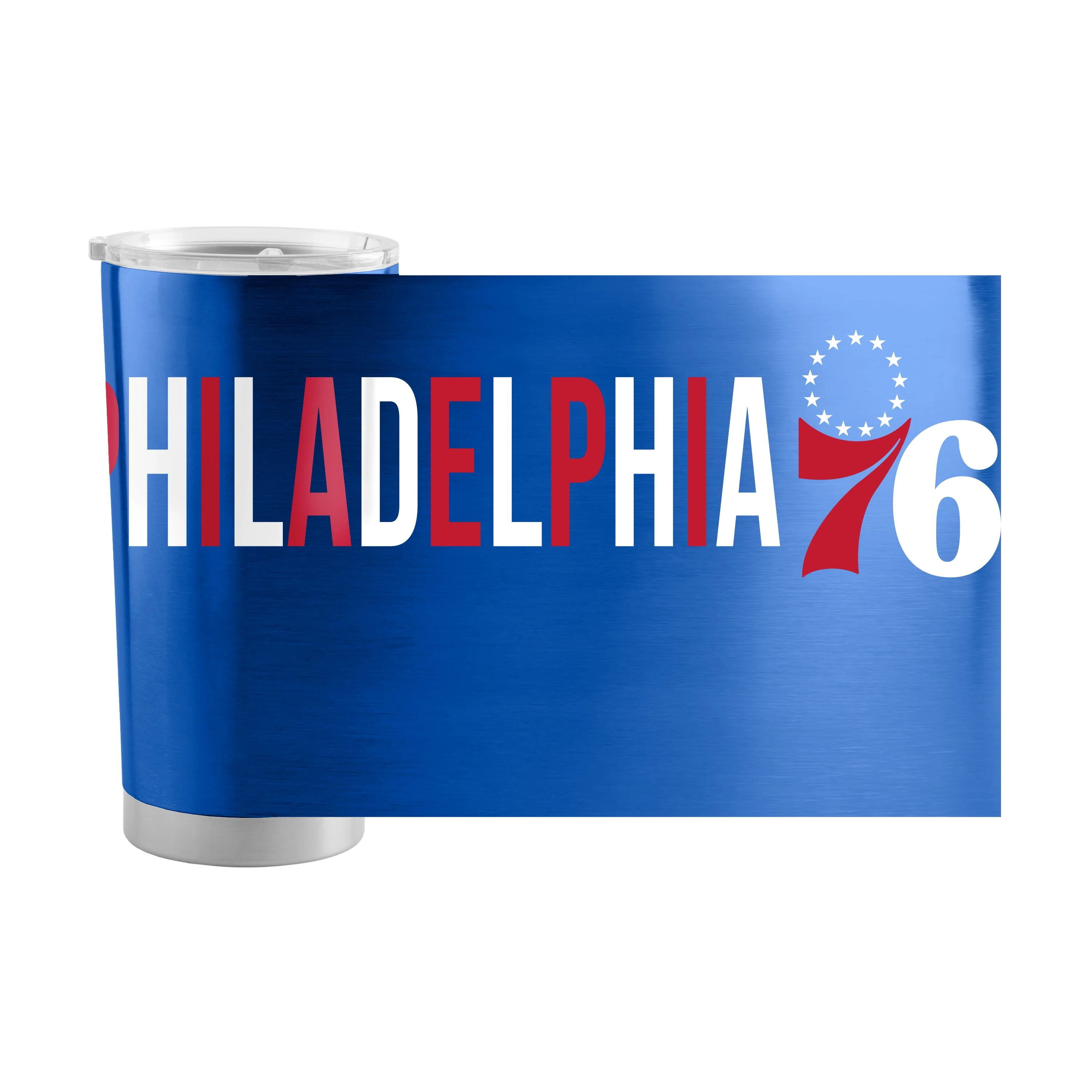 Philadelphia 76ers Overtime 20oz Stainless Tumbler - Image 2