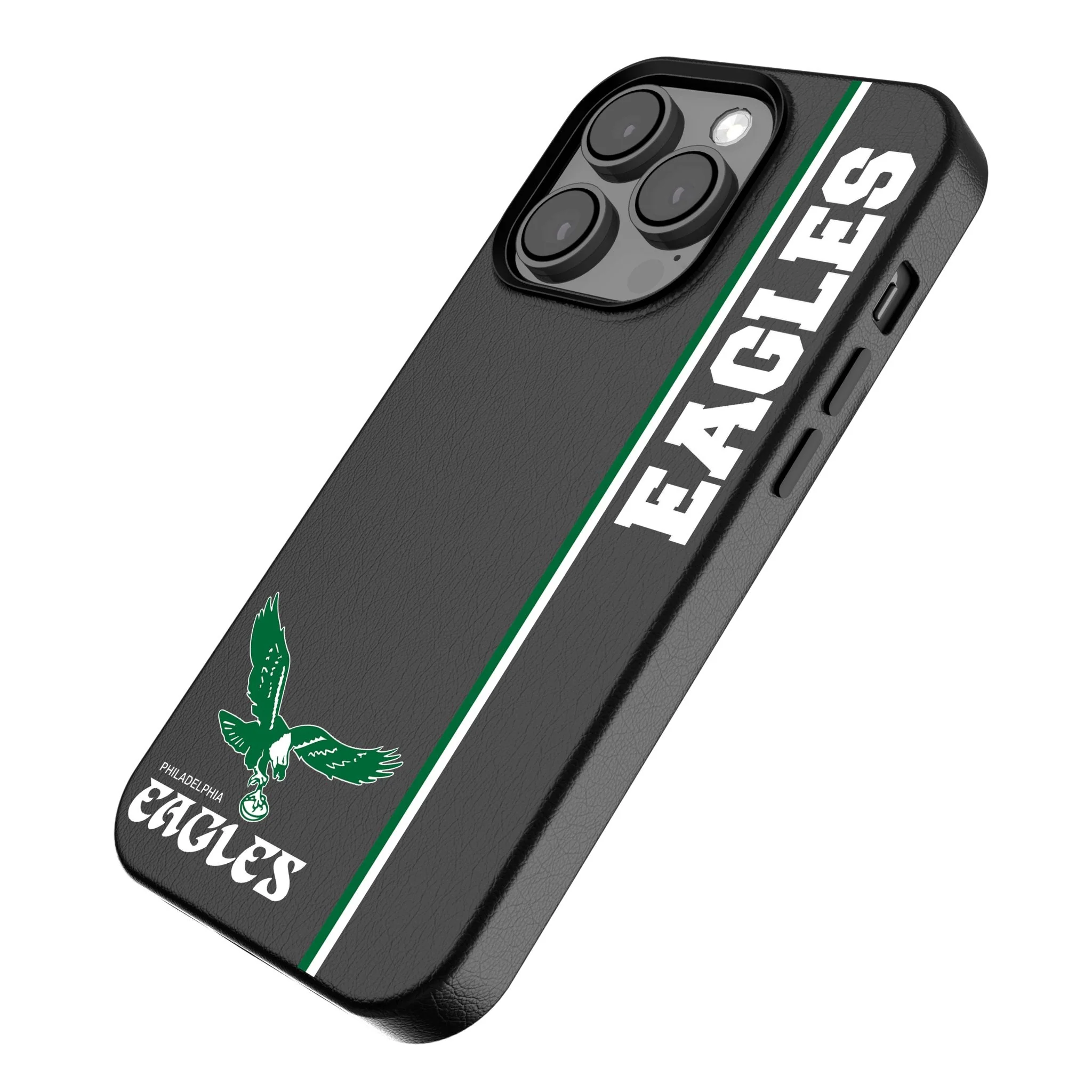 Philadelphia Eagles 1973-1995 Historic Collection Sidebar MagSafe Compatible Phone Case for Apple iPhone - Image 2