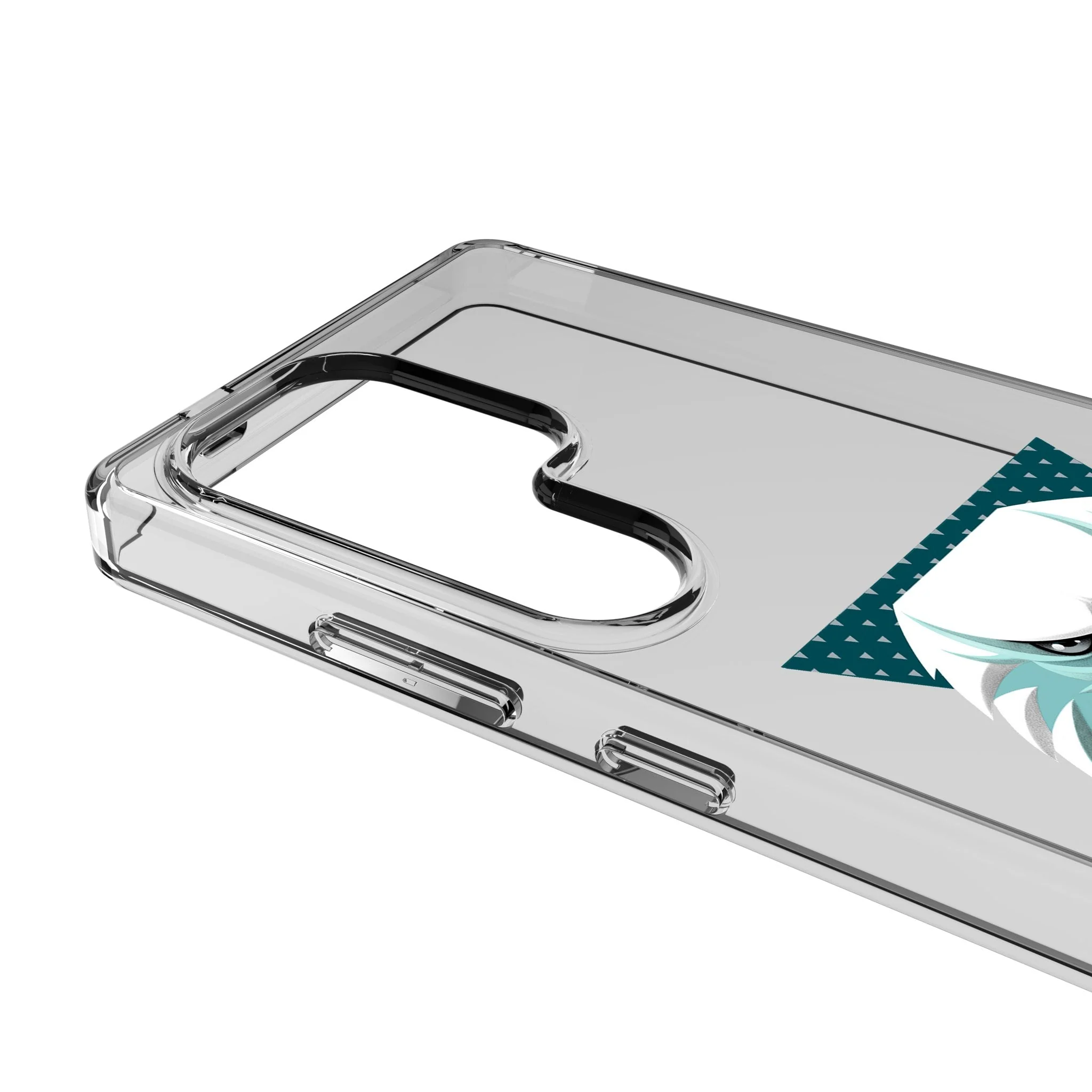 Philadelphia Eagles 2024 Edition Clear Phone Case for Samsung Galaxy - Image 3