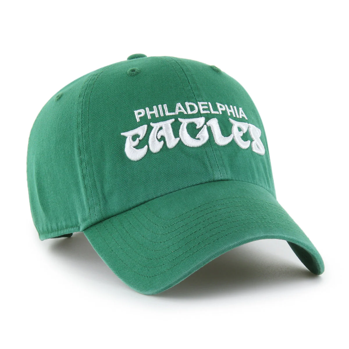 PHILADELPHIA EAGLES HISTORIC SCRIPT '47 CLEAN UP - Kelly Green