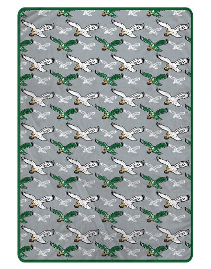 Philadelphia Eagles Retro - NFL Logo Roll Ultra Cozy Oversized 66x80Blanket