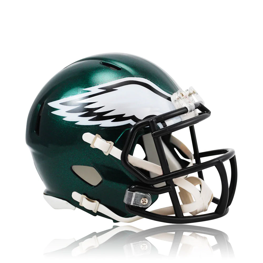 Philadelphia Eagles Super Bowl LIX Champions Riddell Speed Mini Helmet - Image 2