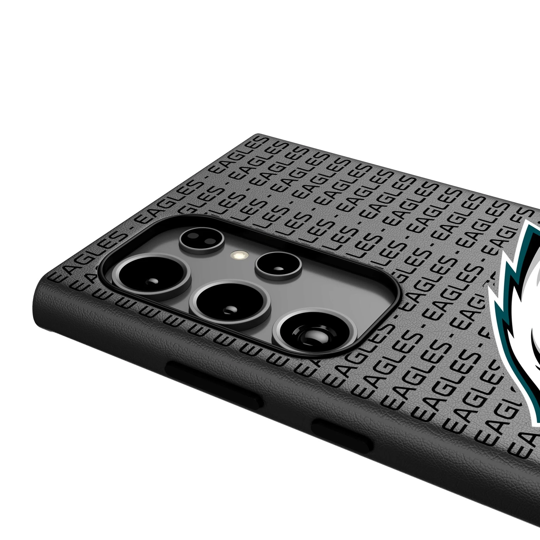 Philadelphia Eagles Text Backdrop MagSafe Compatible Phone Case for Samsung Galaxy - Image 4