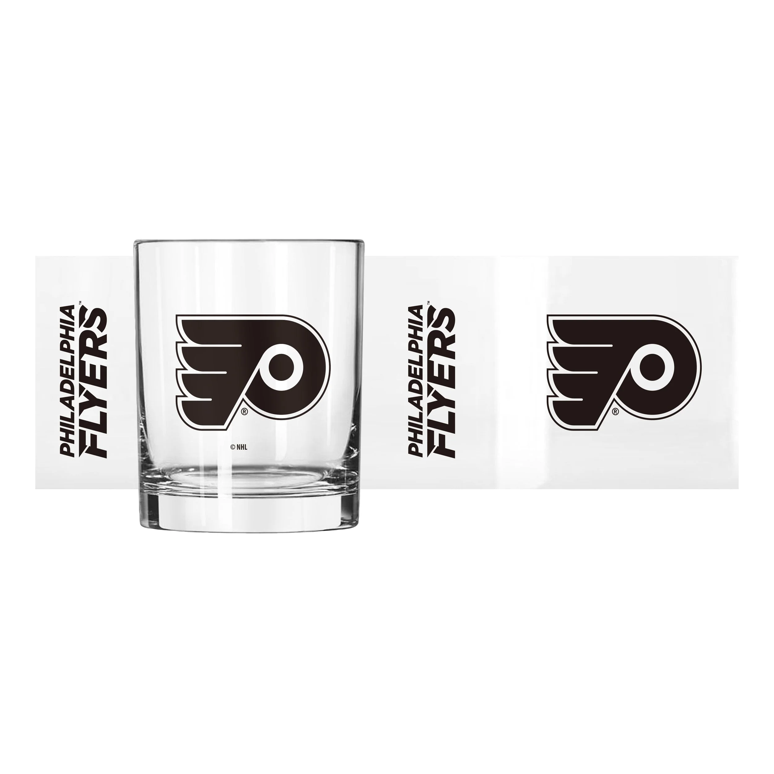 Philadelphia Flyers 14oz Gameday Rocks Glass - Image 2