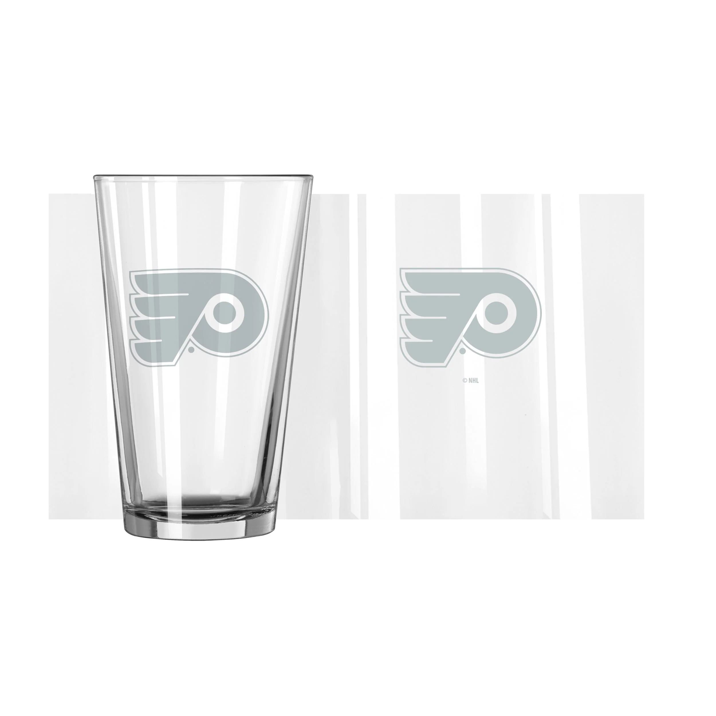 Philadelphia Flyers 16oz Frost Pint Glass - Image 2