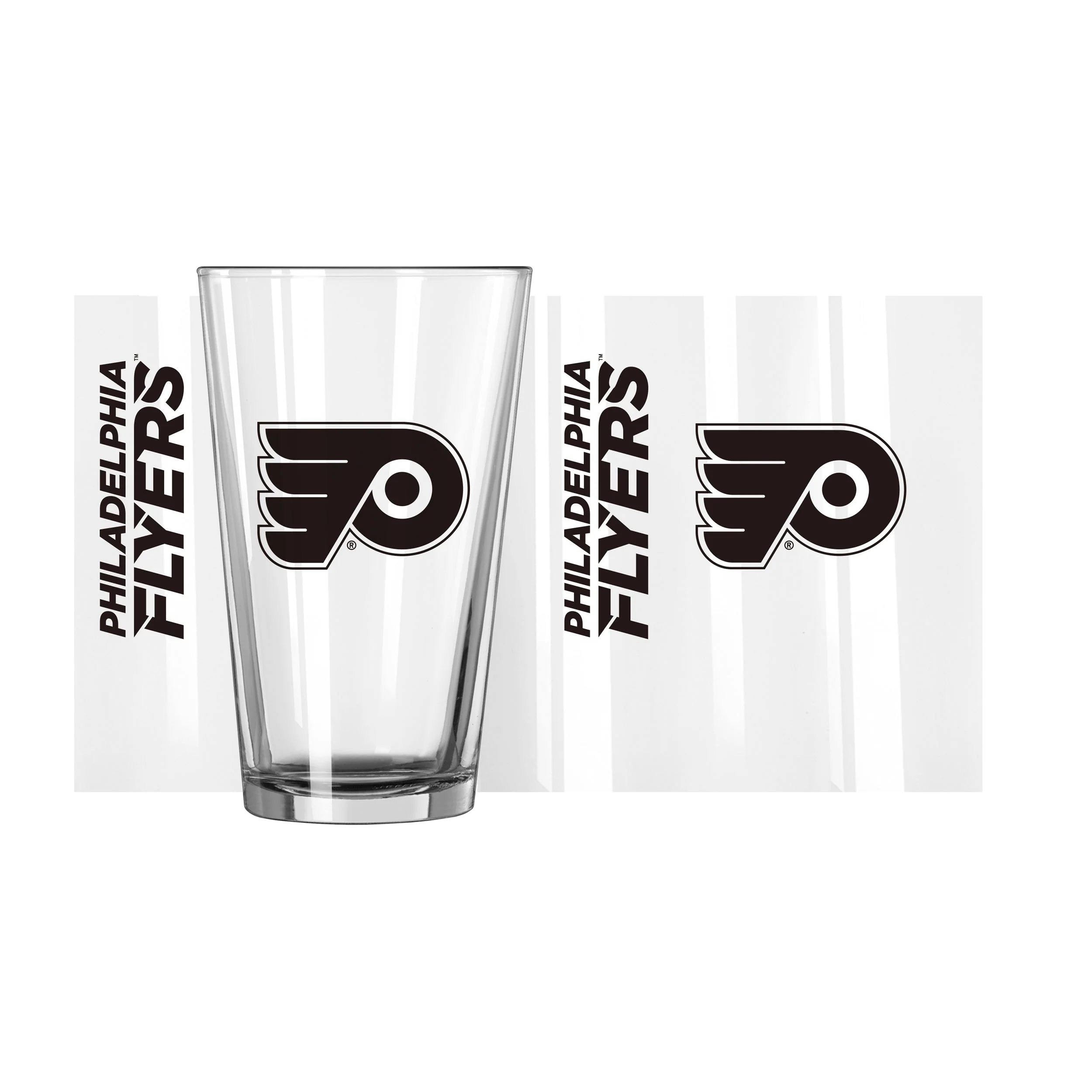 Philadelphia Flyers 16oz Gameday Pint Glass - Image 2