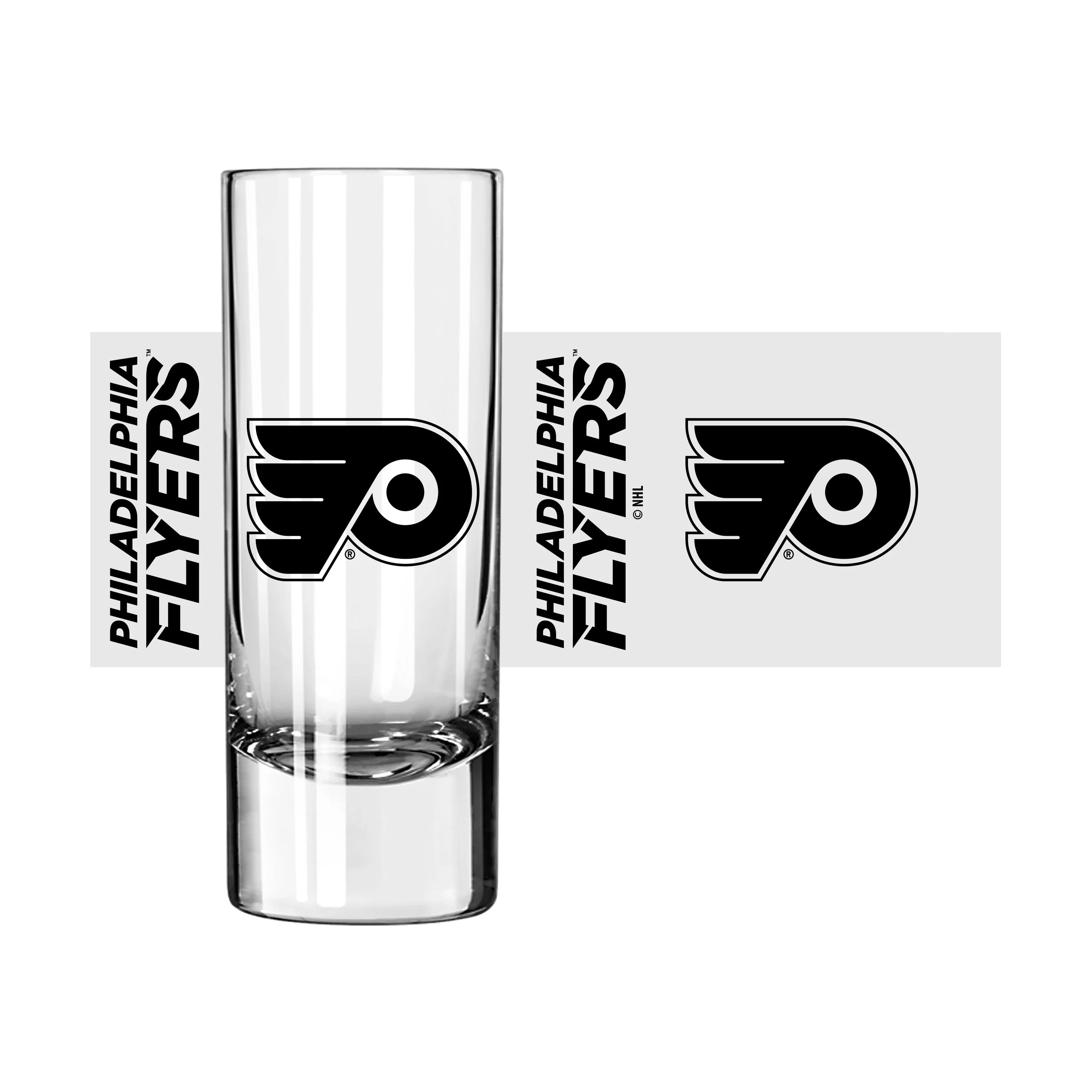 Philadelphia Flyers 2.5oz Gameday Shooter Glass - Image 2