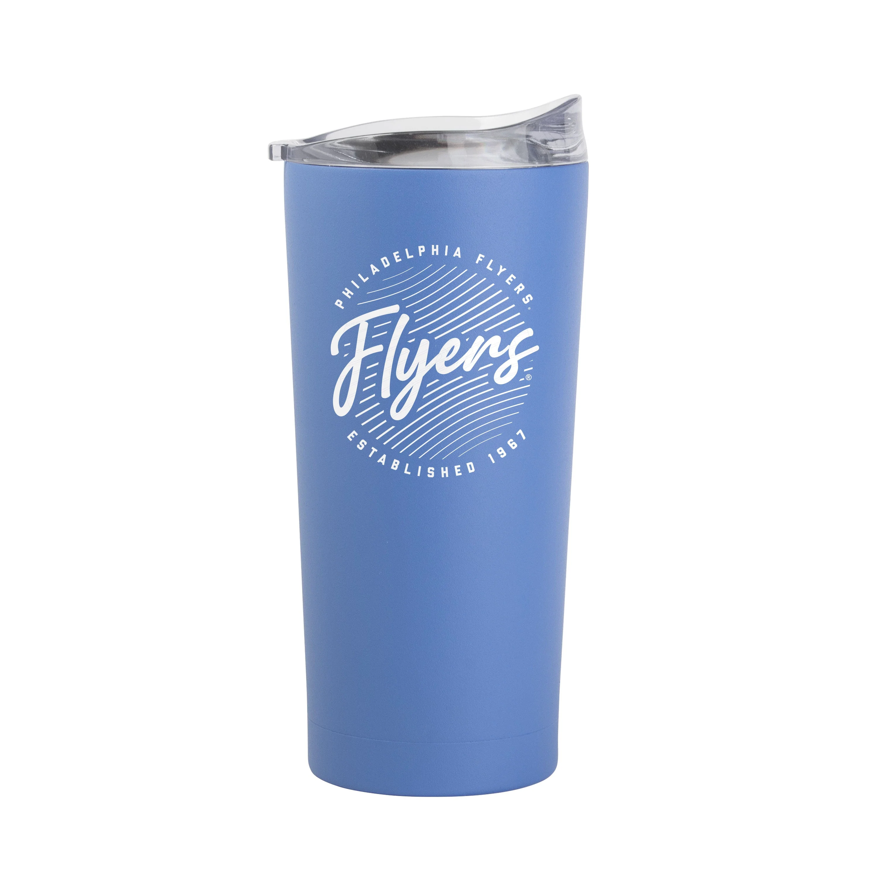 Philadelphia Flyers 20oz Retro Script Arctic Powder Coat Tumbler - Image 2