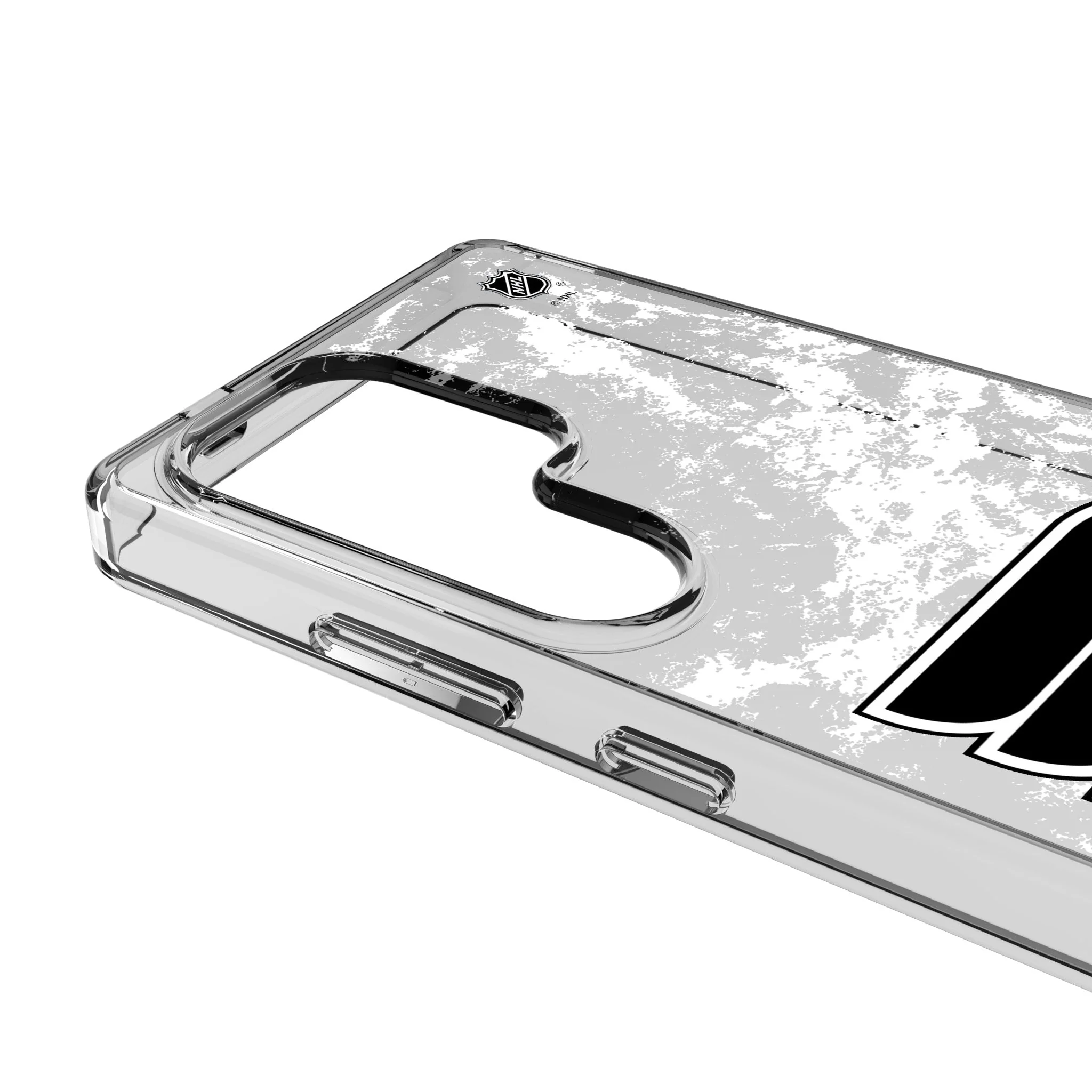 Philadelphia Flyers Ice Stripe Clear Phone Case for Samsung Galaxy - Image 3