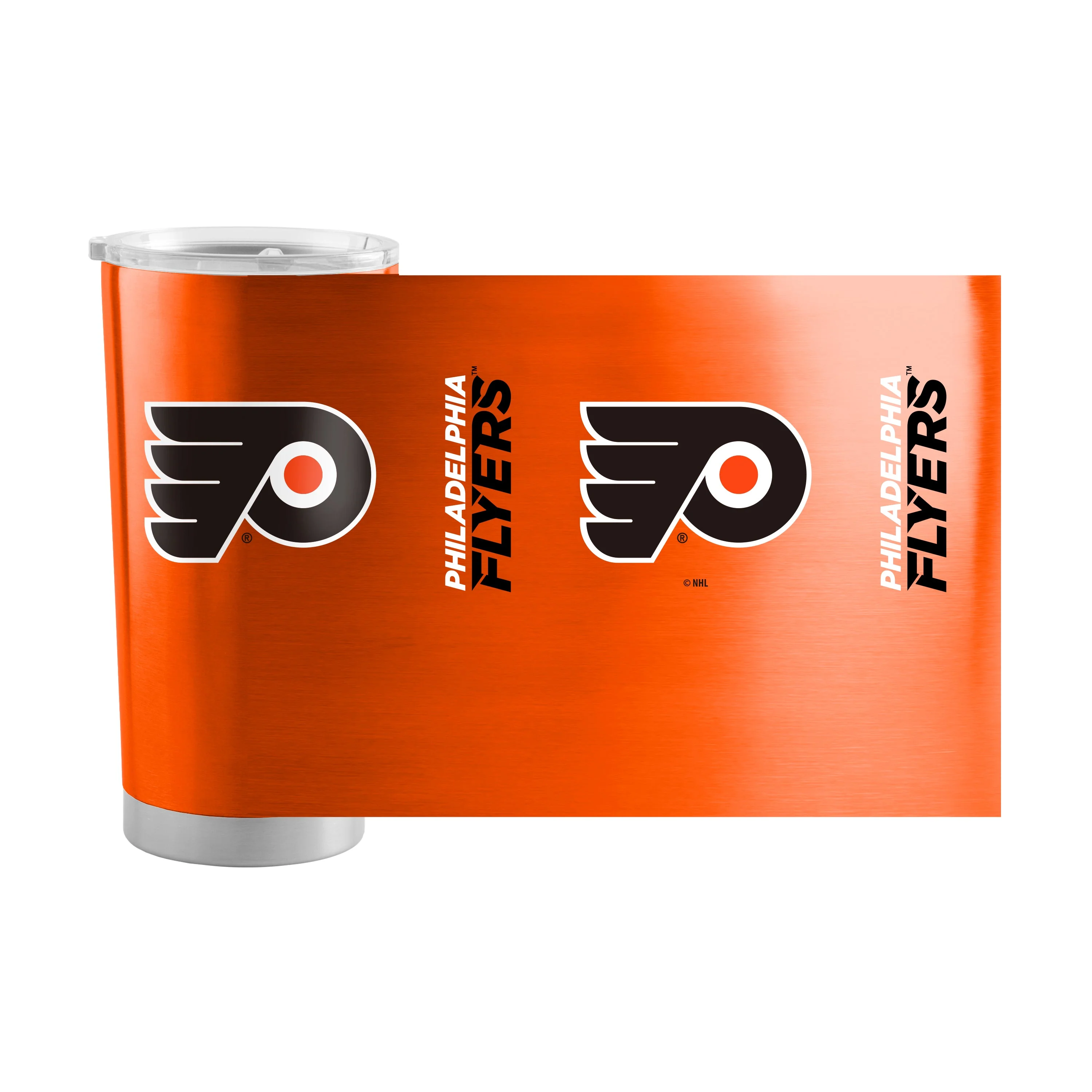 Philadelphia Flyers Orange 20oz Gameday Stainless Tumbler - Image 2