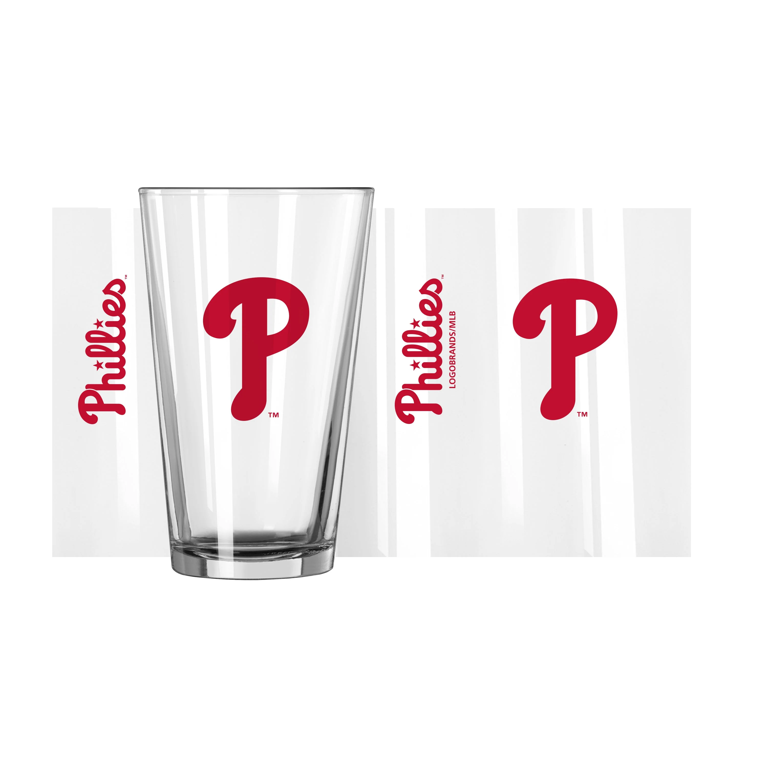 Philadelphia Phillies 16oz Gameday Pint Glass - Image 2