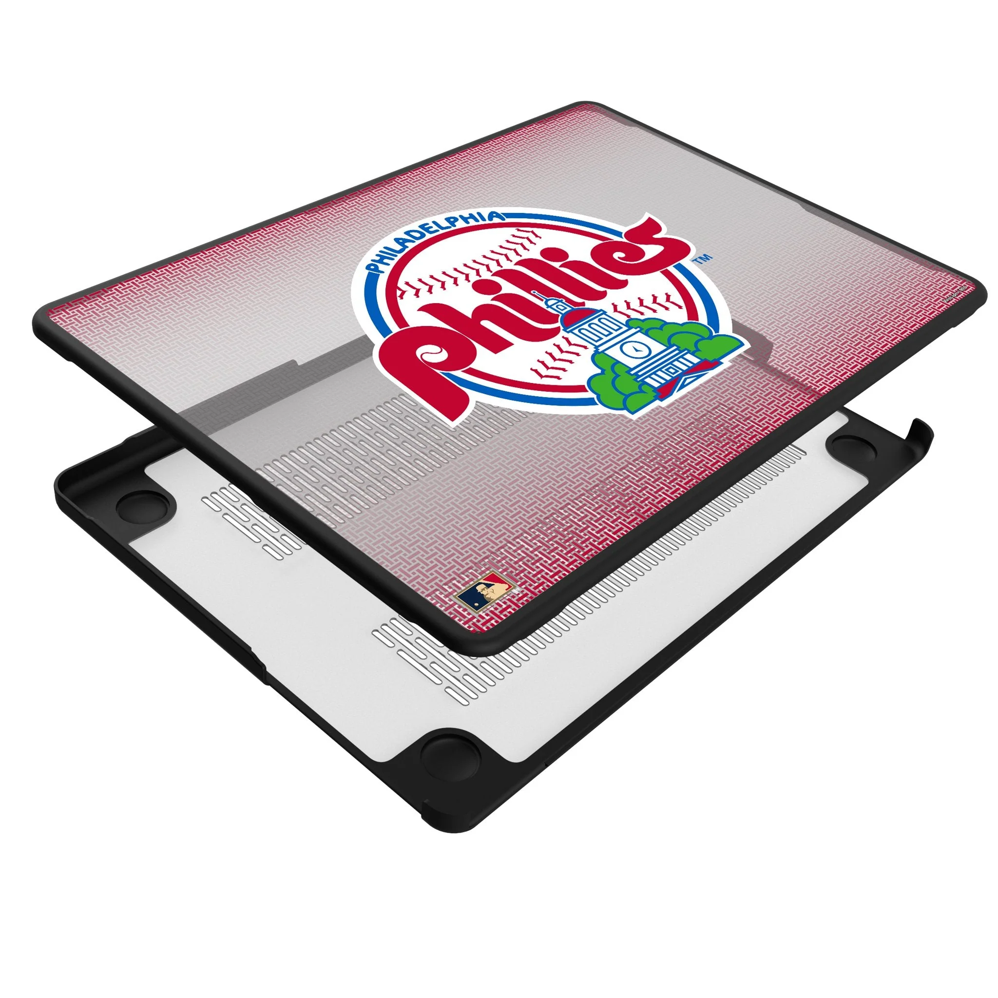Philadelphia Phillies 1984-1991 - Cooperstown Collection Linen Laptop Case for Apple MacBook - Image 4