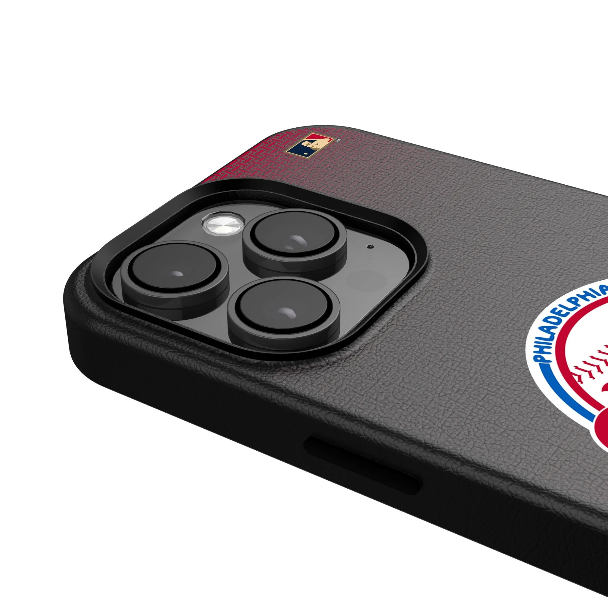 Philadelphia Phillies 1984-1991 - Cooperstown Collection Linen MagSafe Compatible Phone Case for Apple iPhone - Image 4