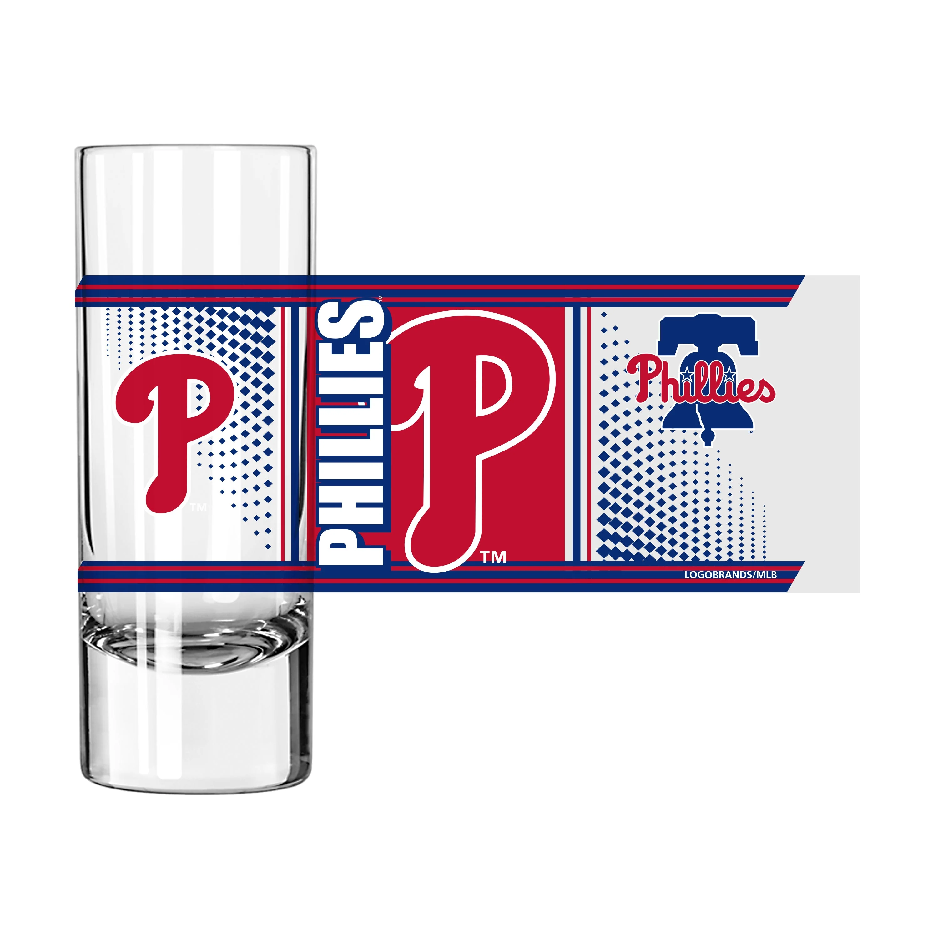 Philadelphia Phillies 2.5oz Hero Shooter Glass - Image 2