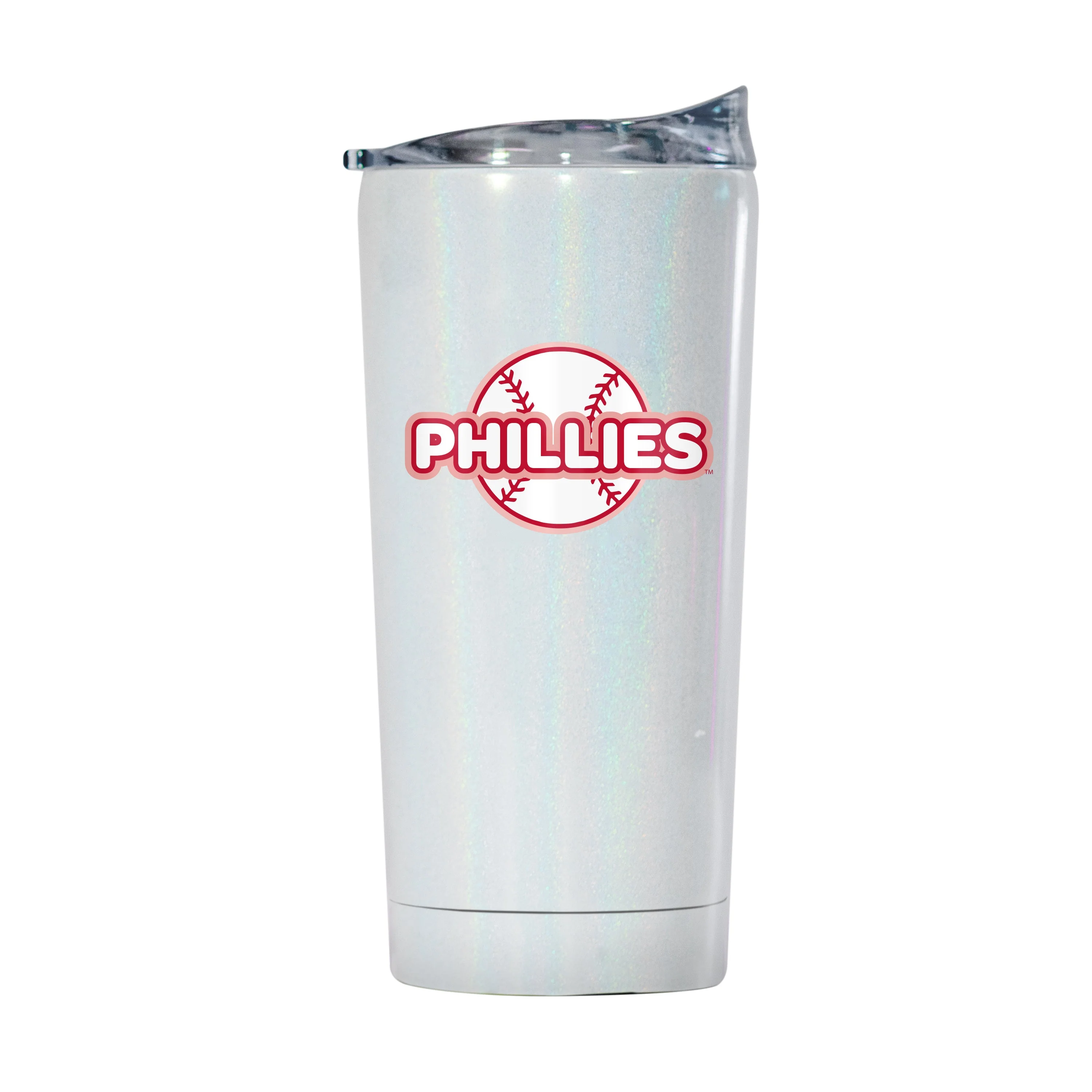 Philadelphia Phillies 20oz Bubble Iridescent Tumbler - Image 2