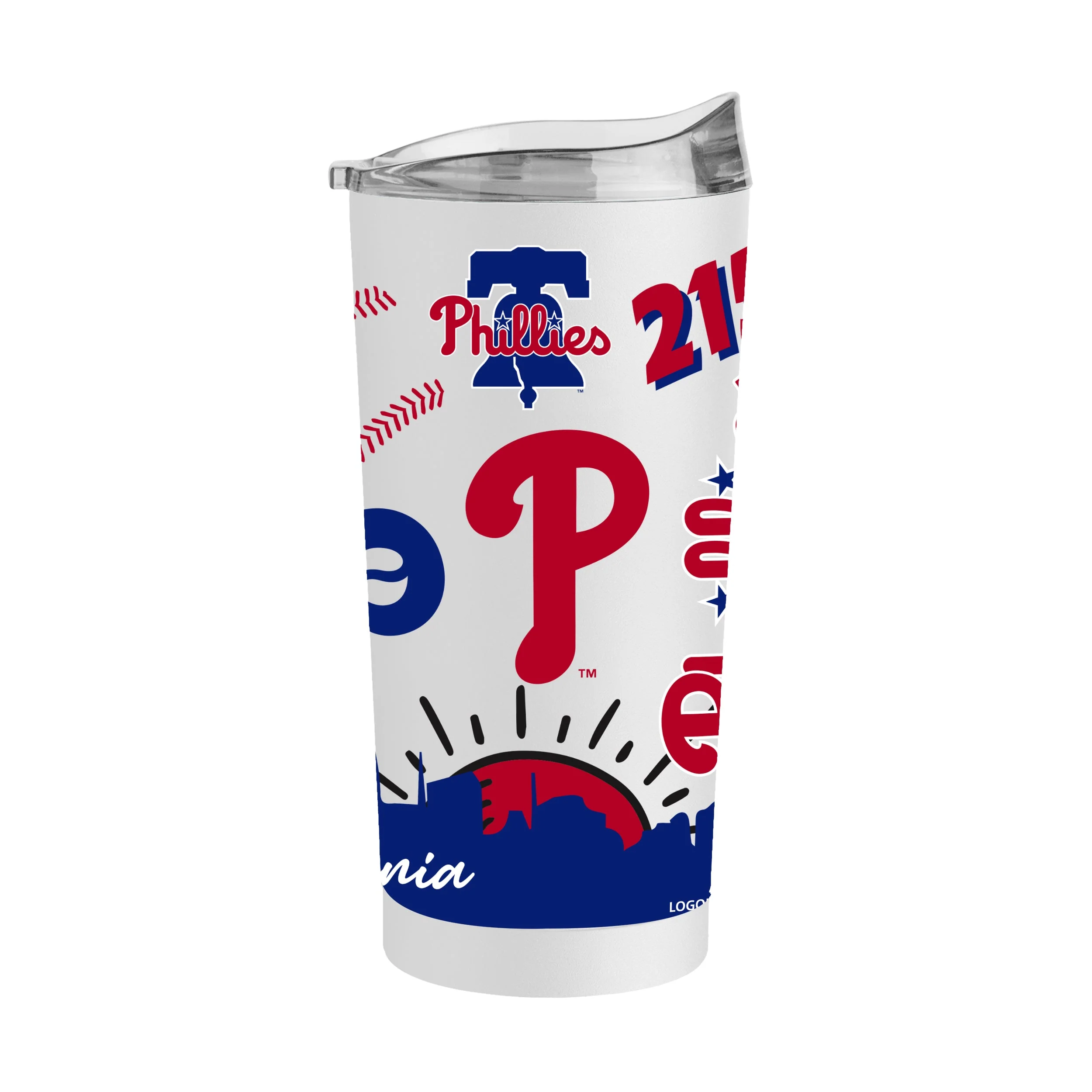 Philadelphia Phillies 20oz Native Powder Coat Tumbler - Image 2